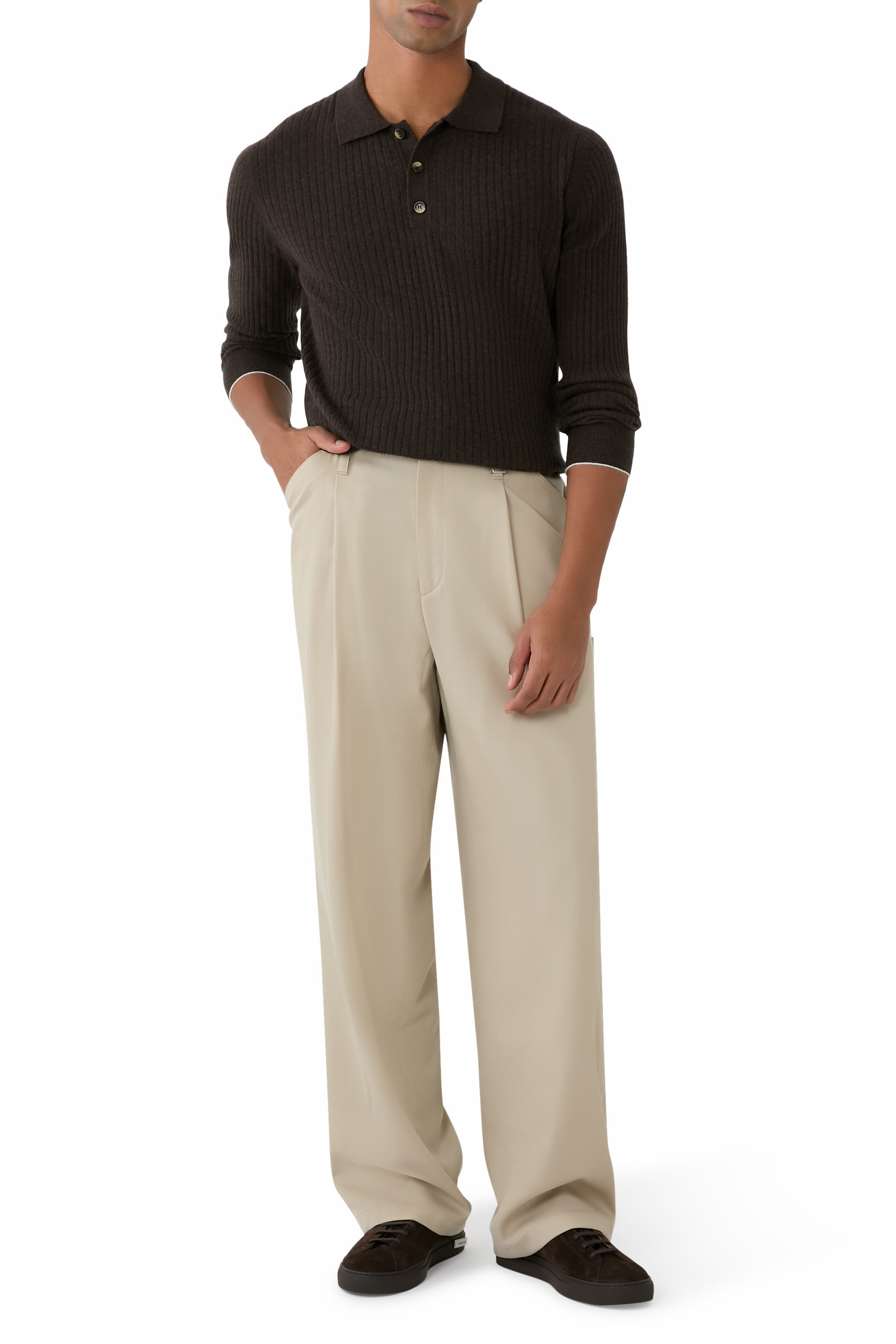 قميص بولو كشمير