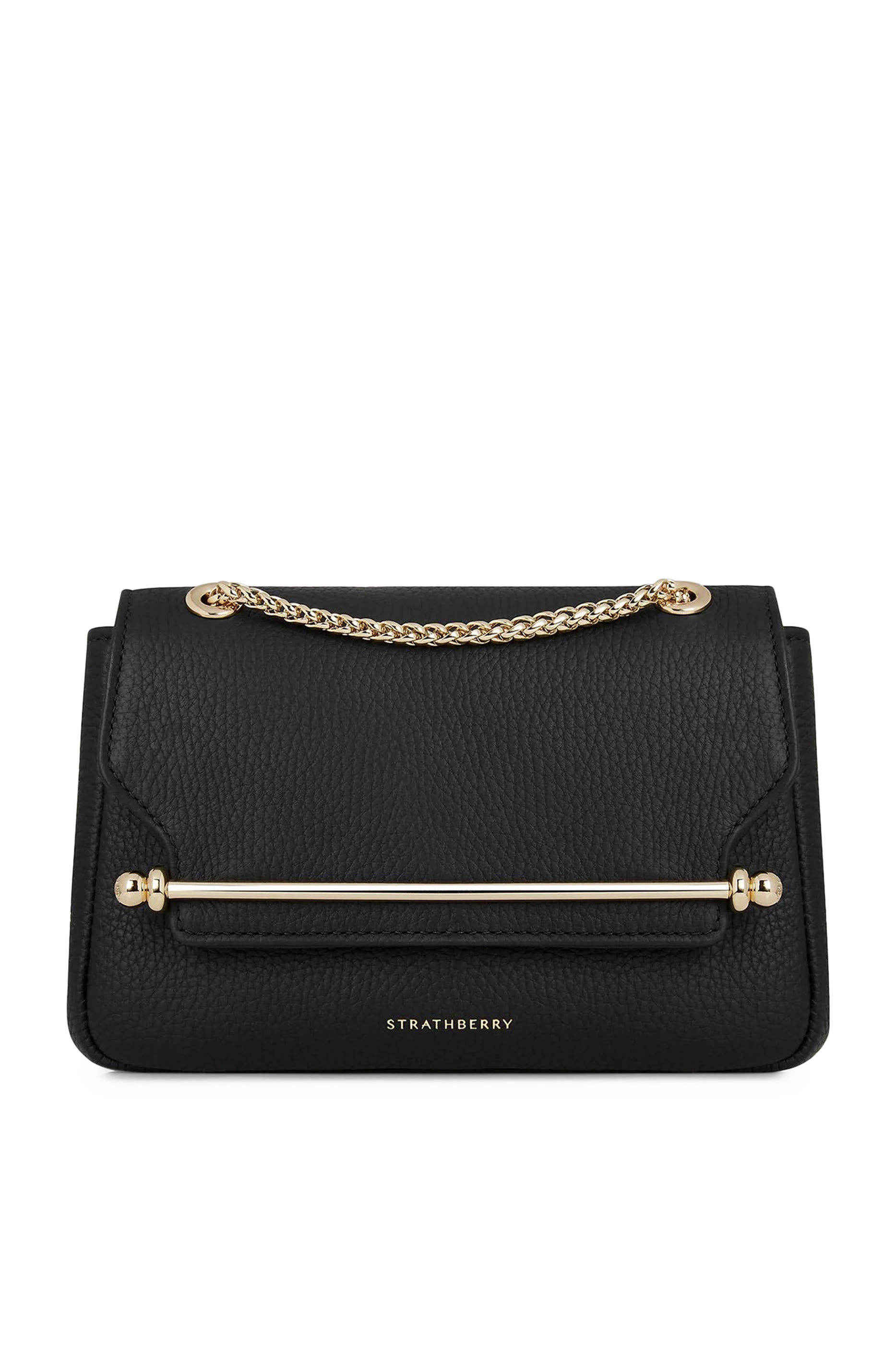 حقيبة كتف إيست ويست صغيرة جلد بملمس بارز