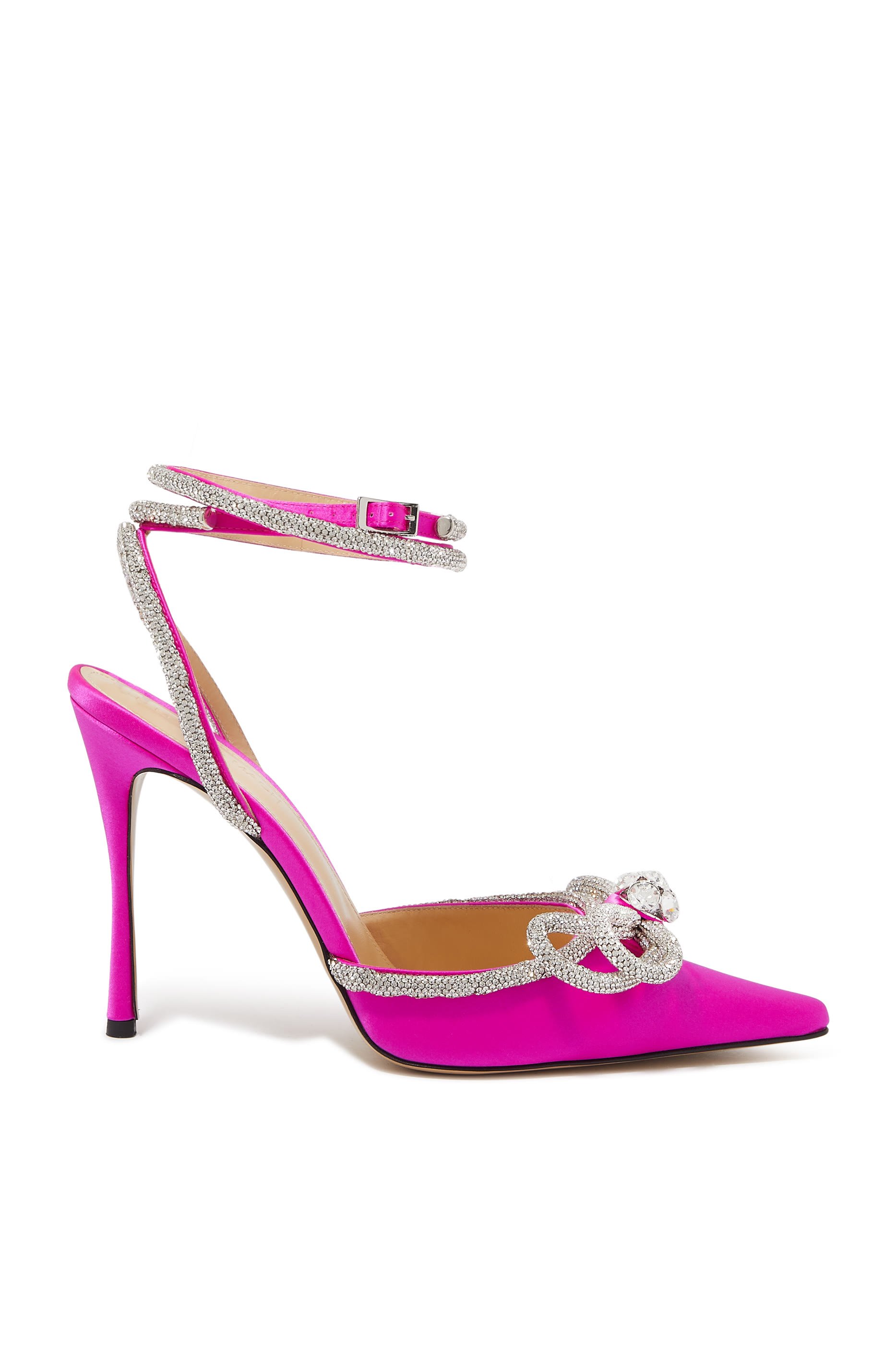 حذاء 110 كلاسيك ساتان بعقدتين