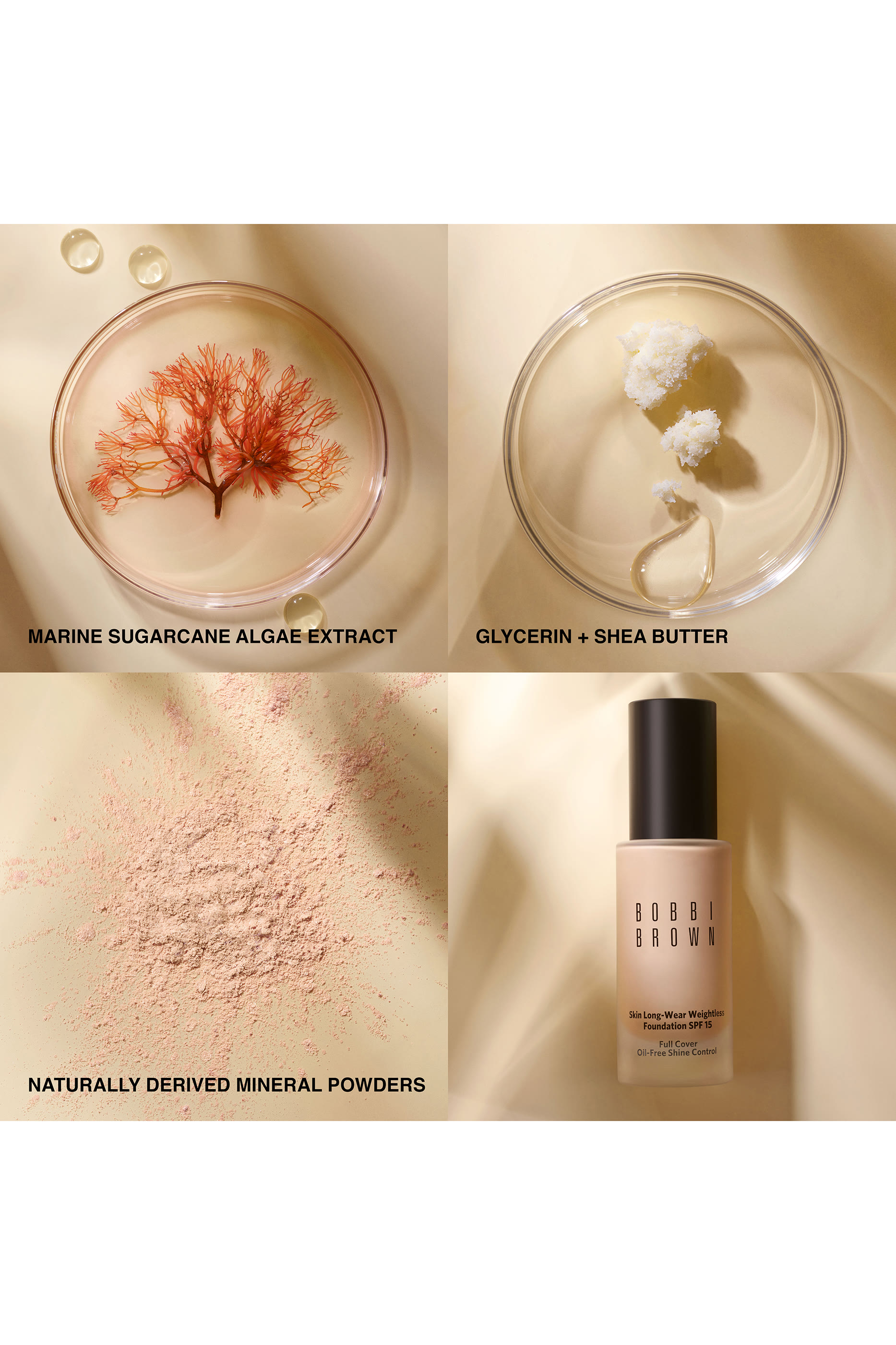 كريم أساس خفيف يدوم طويلاً