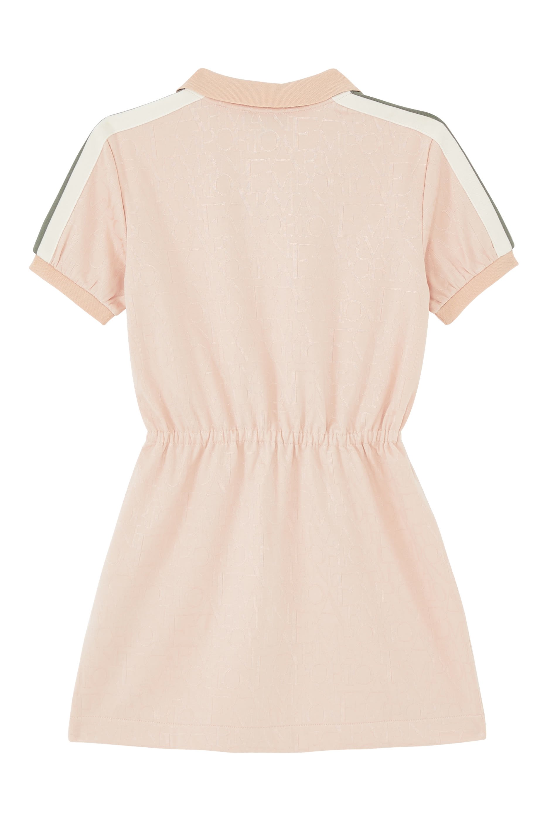 فستان بياقة بخصر مكشكش للأطفال