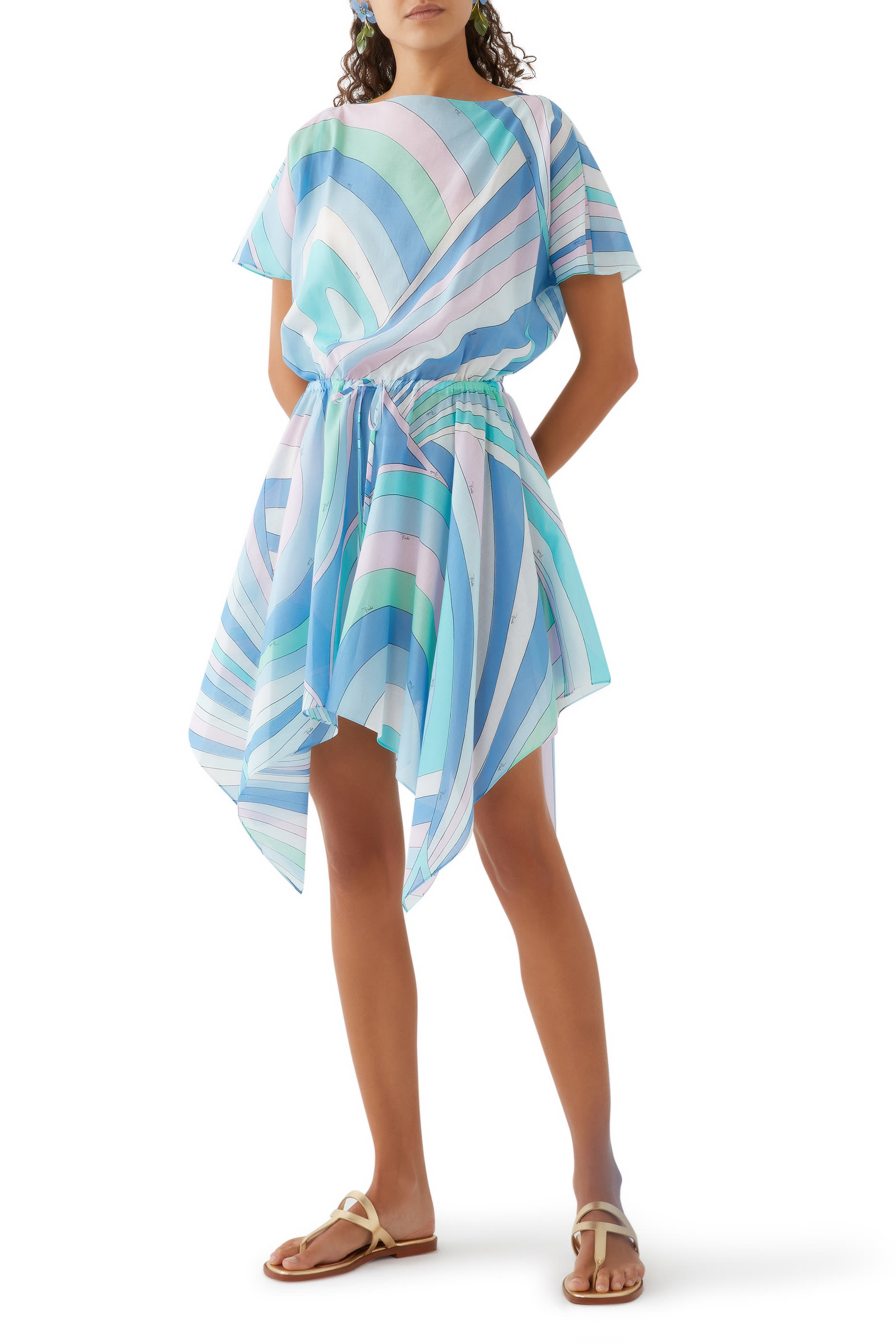 فستان بنقشة ايريد