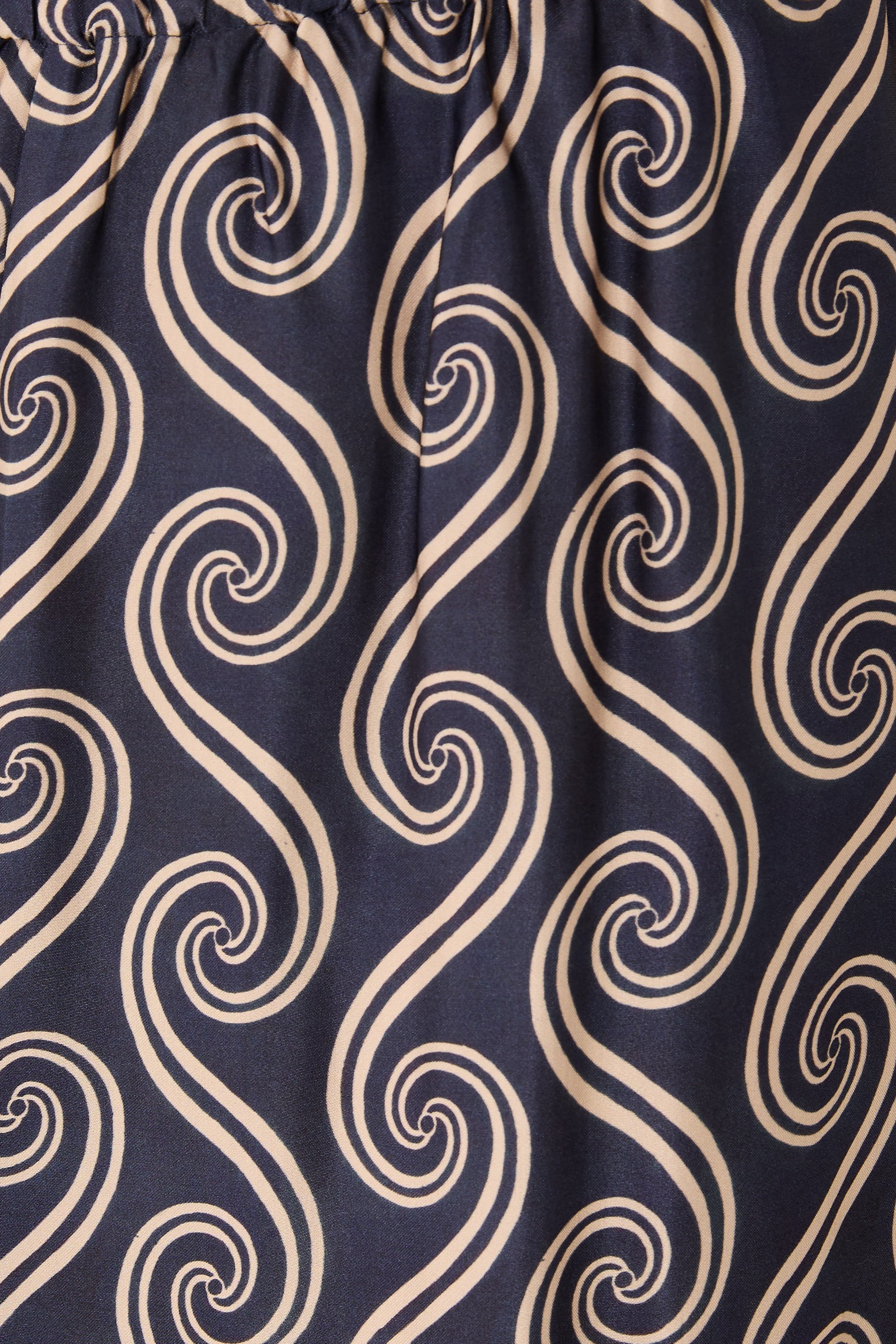 بنطال جينسن خوانيتا بنقشة متموجة