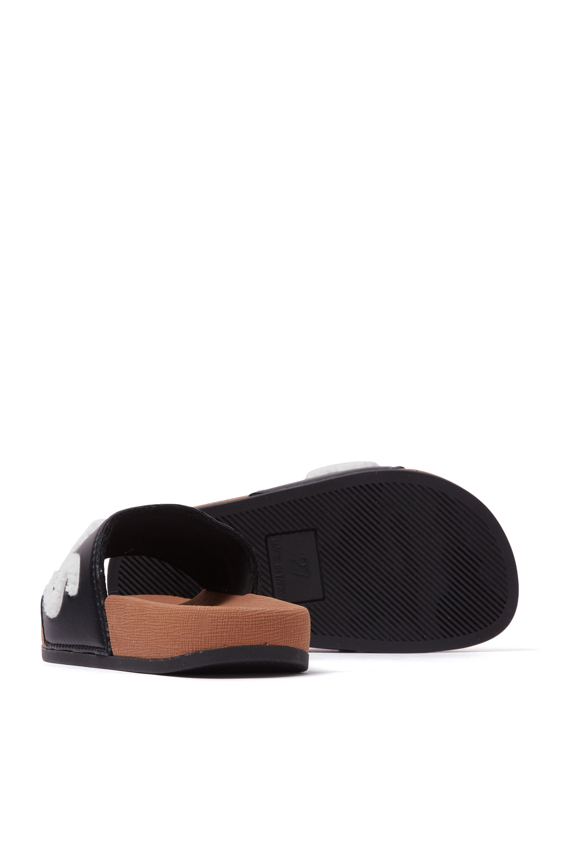 حذاء خفيف للأطفال برقعة مطاطية بشعار الماركة