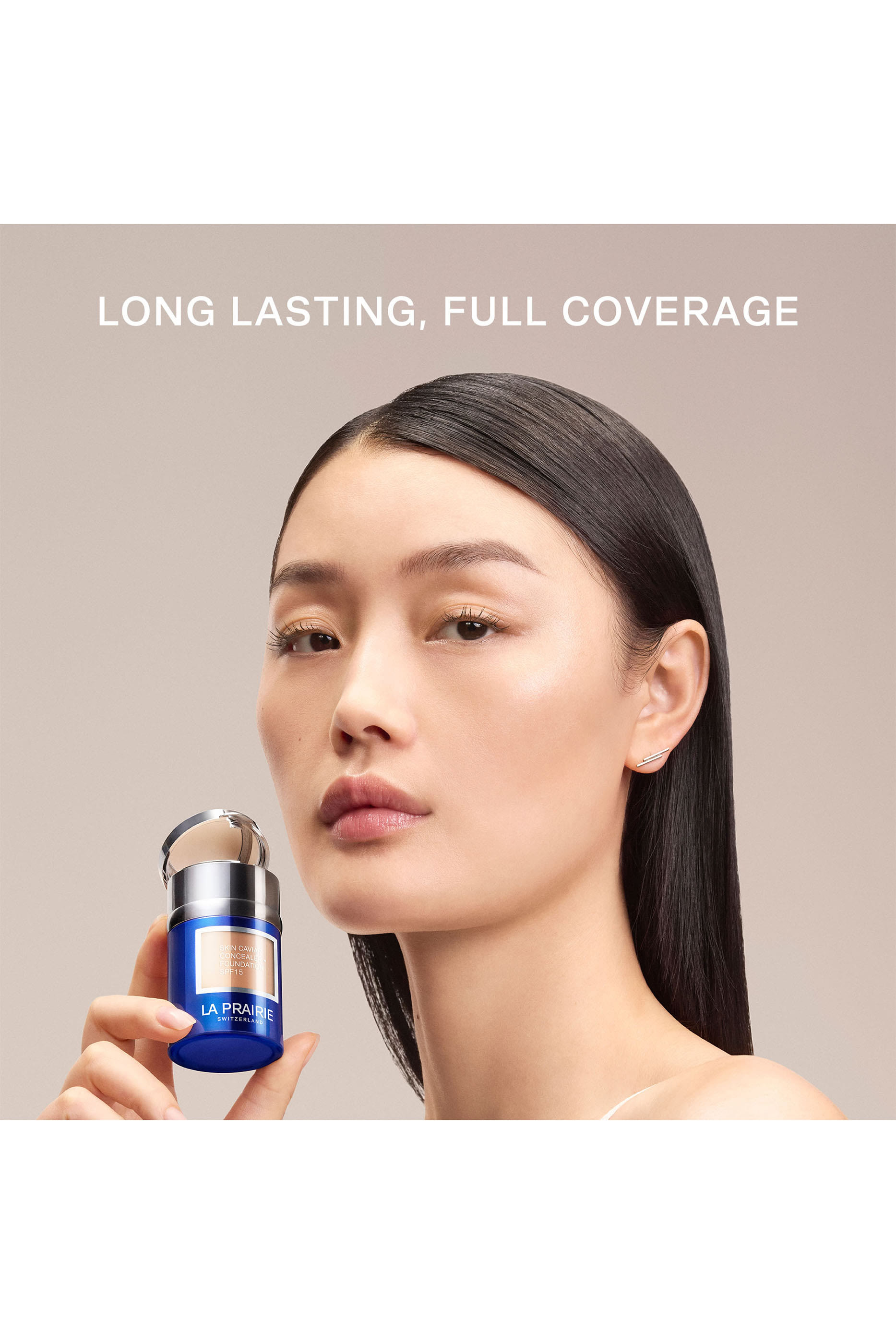 كريم أساس وخافي عيوب البشرة سكين كافيار بعامل حماية  SPF 15