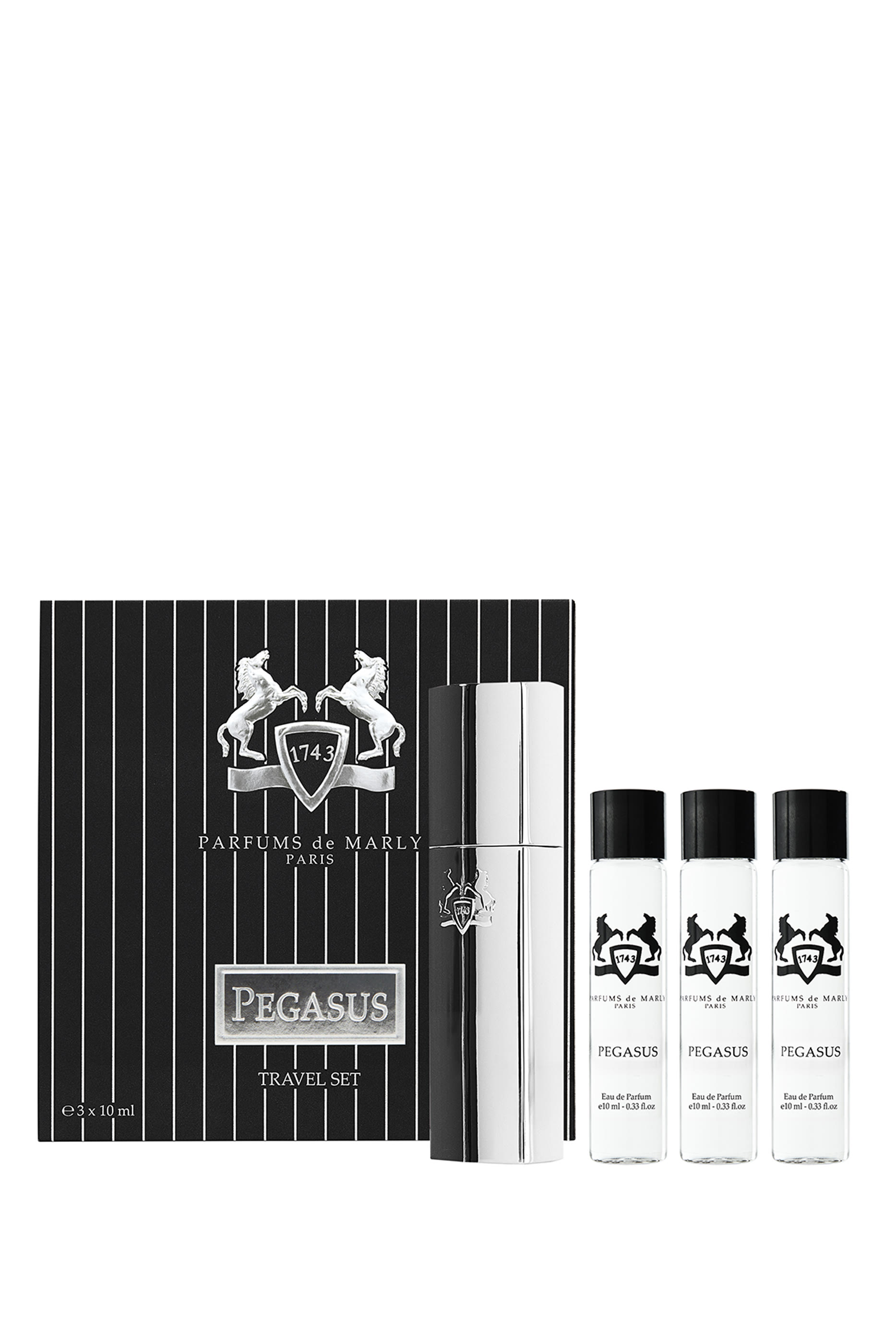 مجموعة بيغاسوس بحجم مناسب للسفر، 3 &times; 10 ملل