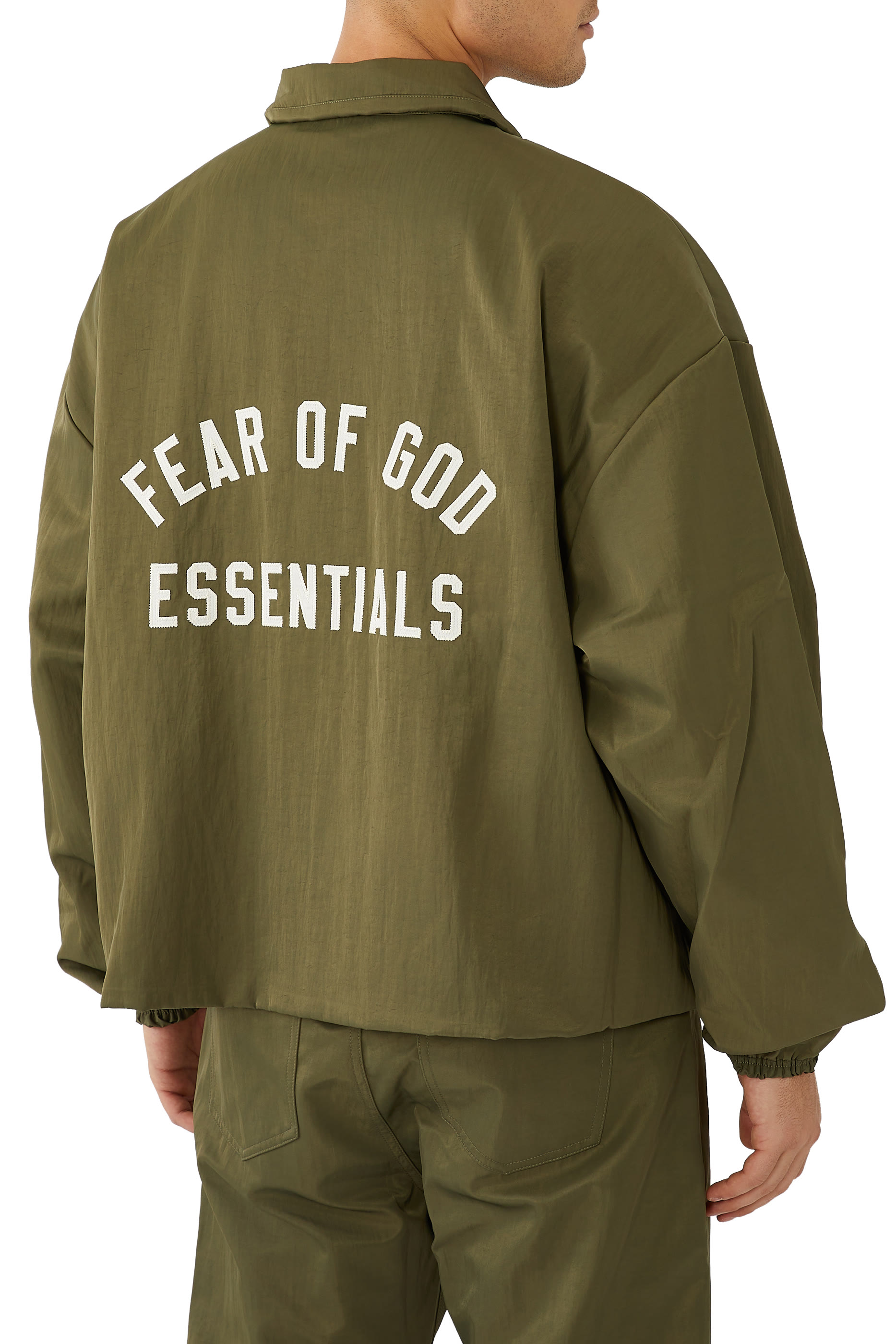 جاكيت رياضي نايلون بارز الملمس