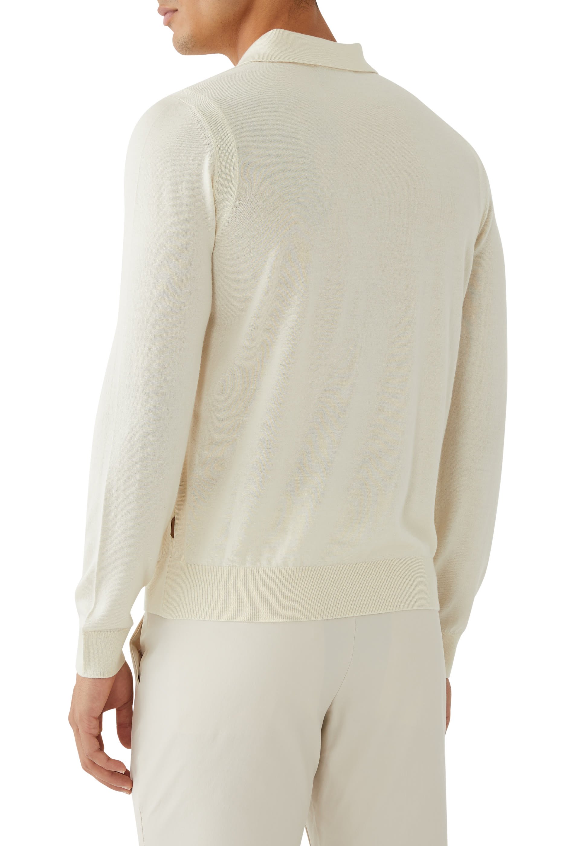 قميص بولو أل-أوفيو بأكمام طويلة