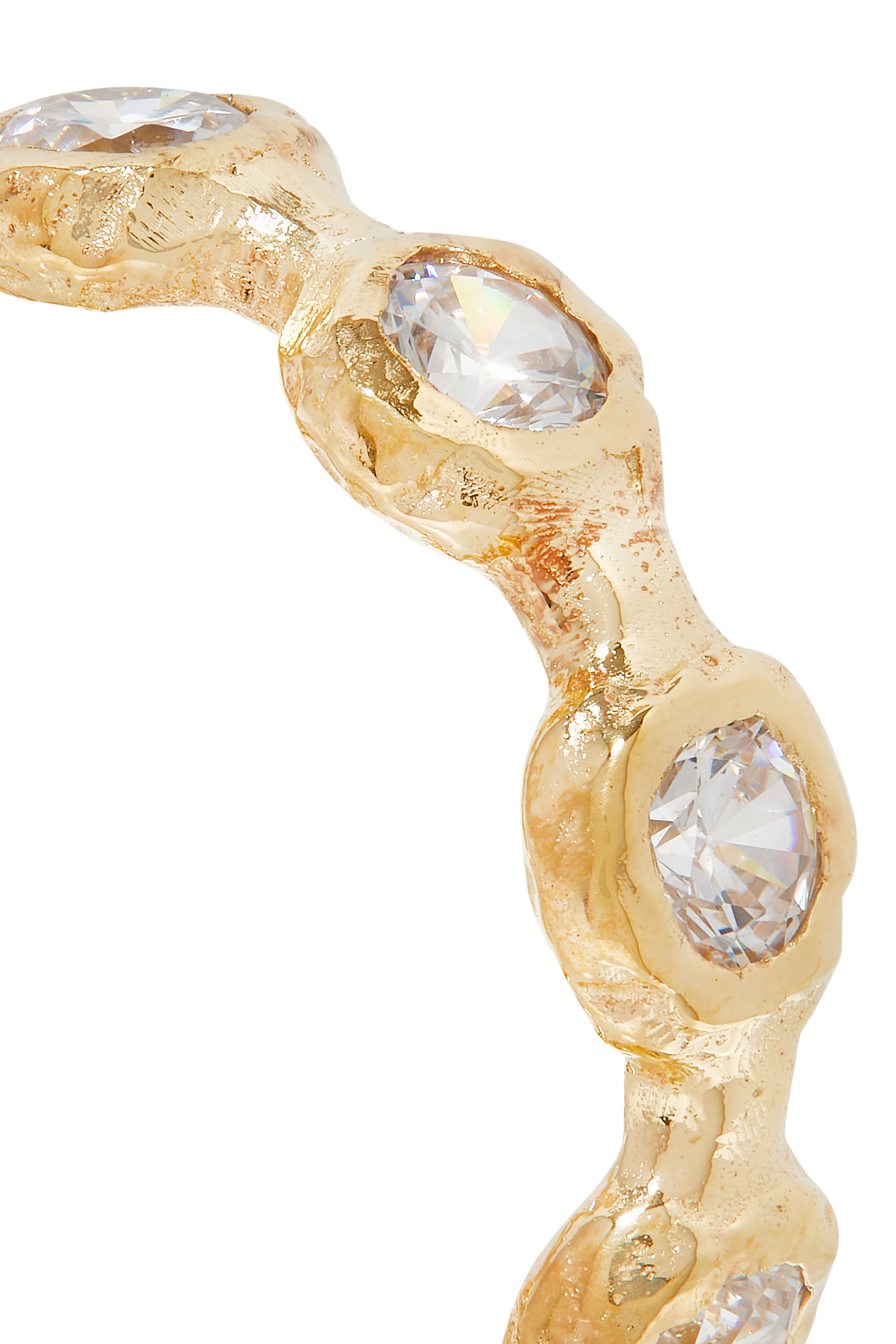 خاتم دائري بأحجار مرصعة يدويا