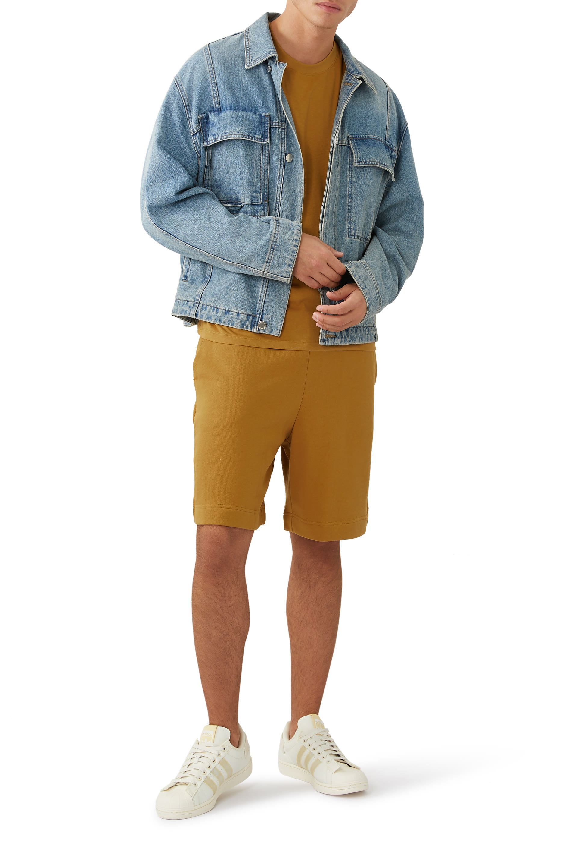 تيشيرت قطن عضوي بتصميم كلاسيكي