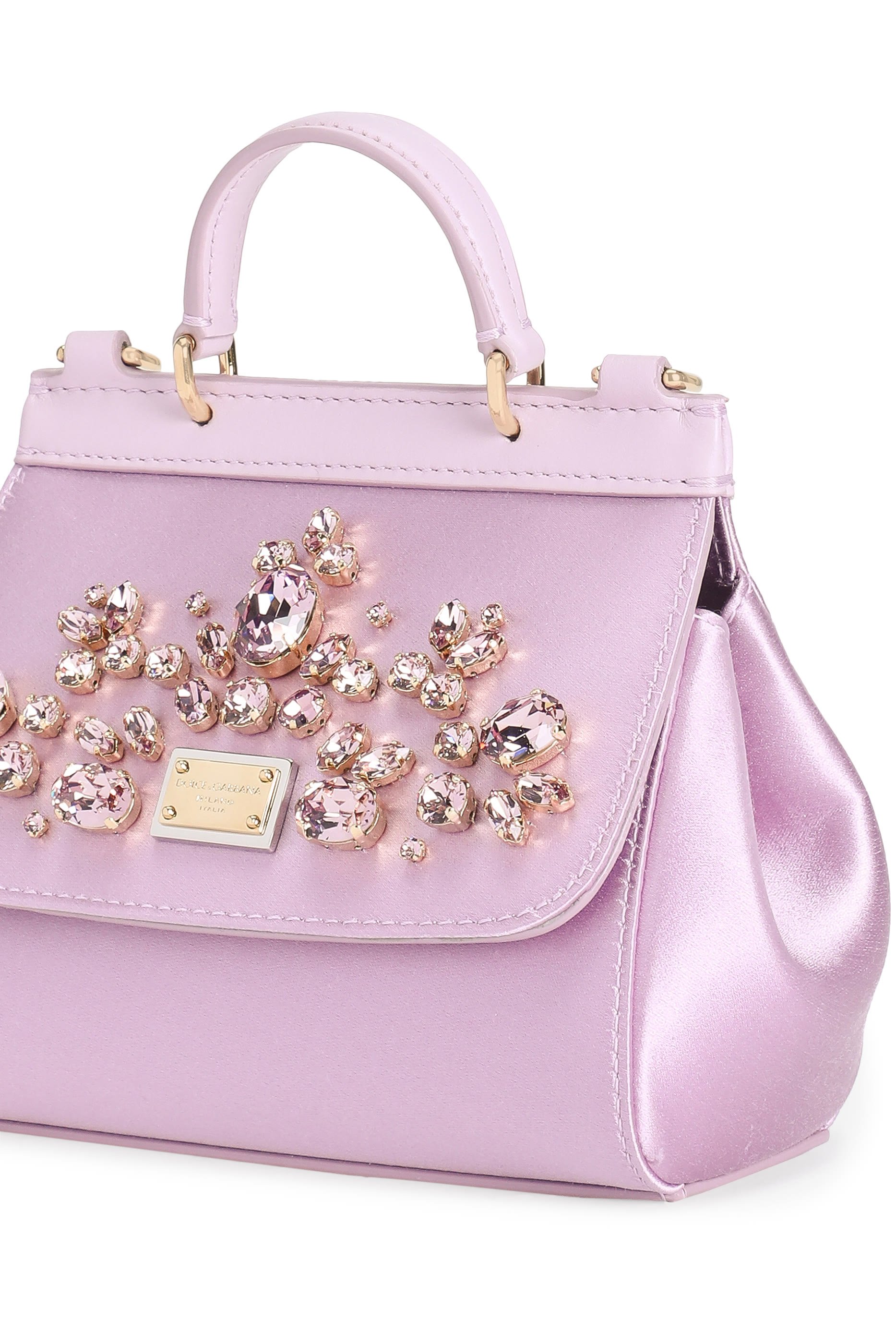 حقيبة يد سيسيلي مرصعة بكريستال للأطفال