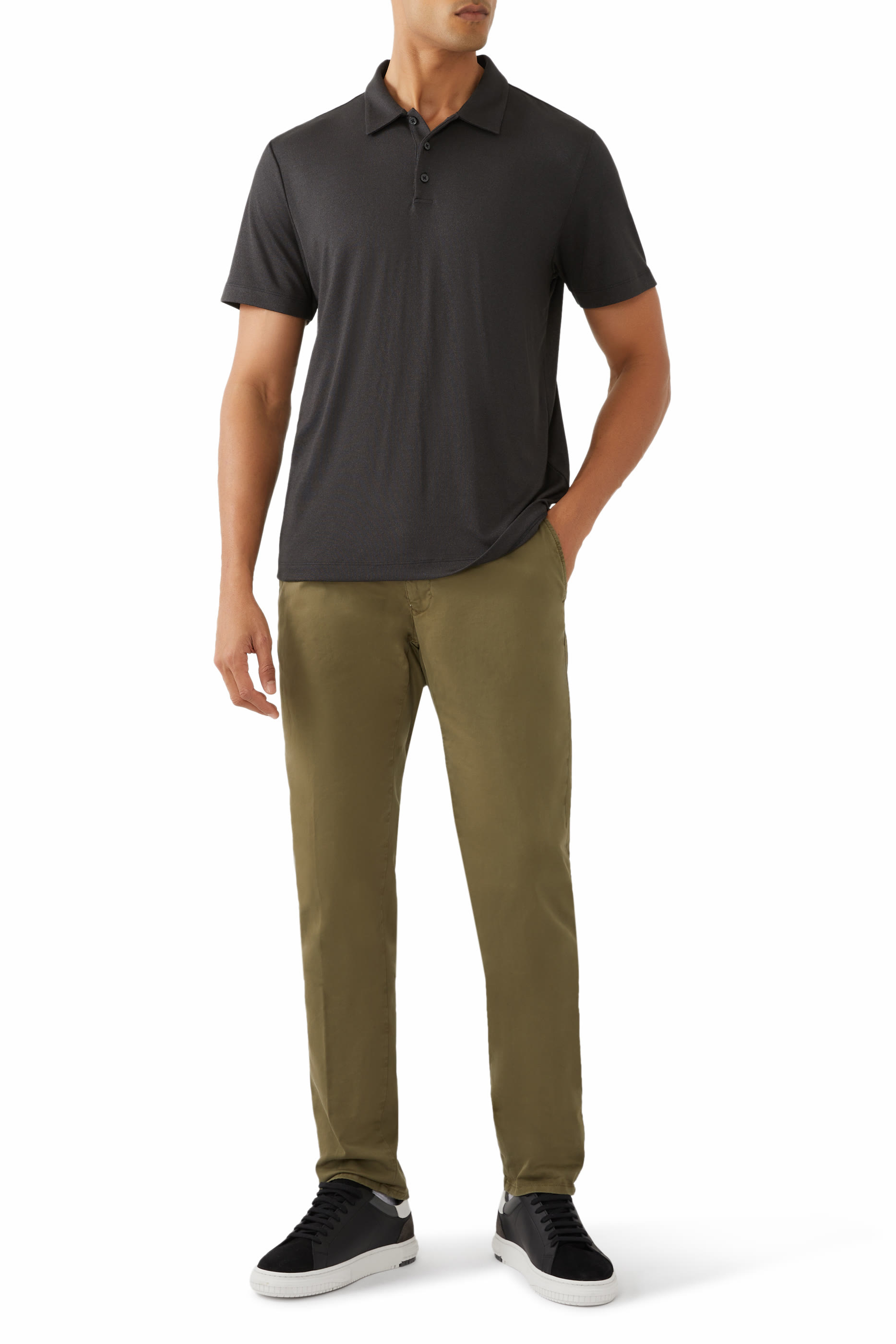 قميص بولو برون