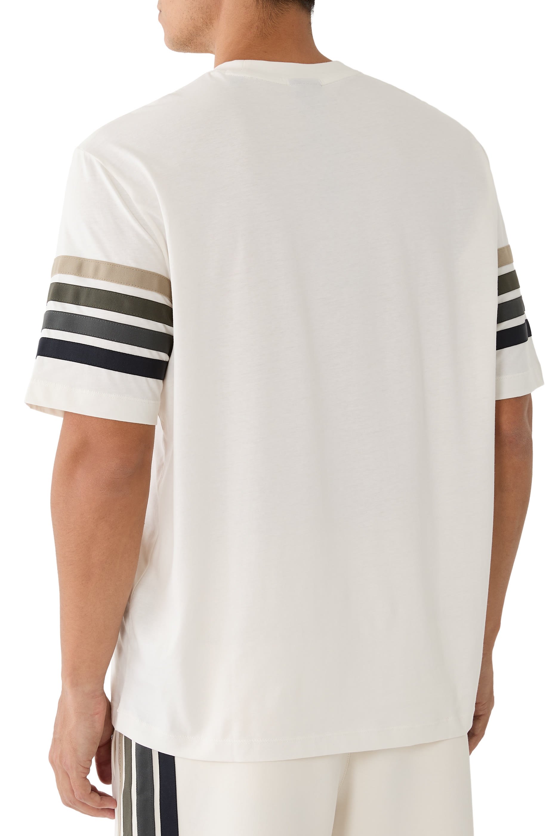 AX Logo Lined T-Shirt