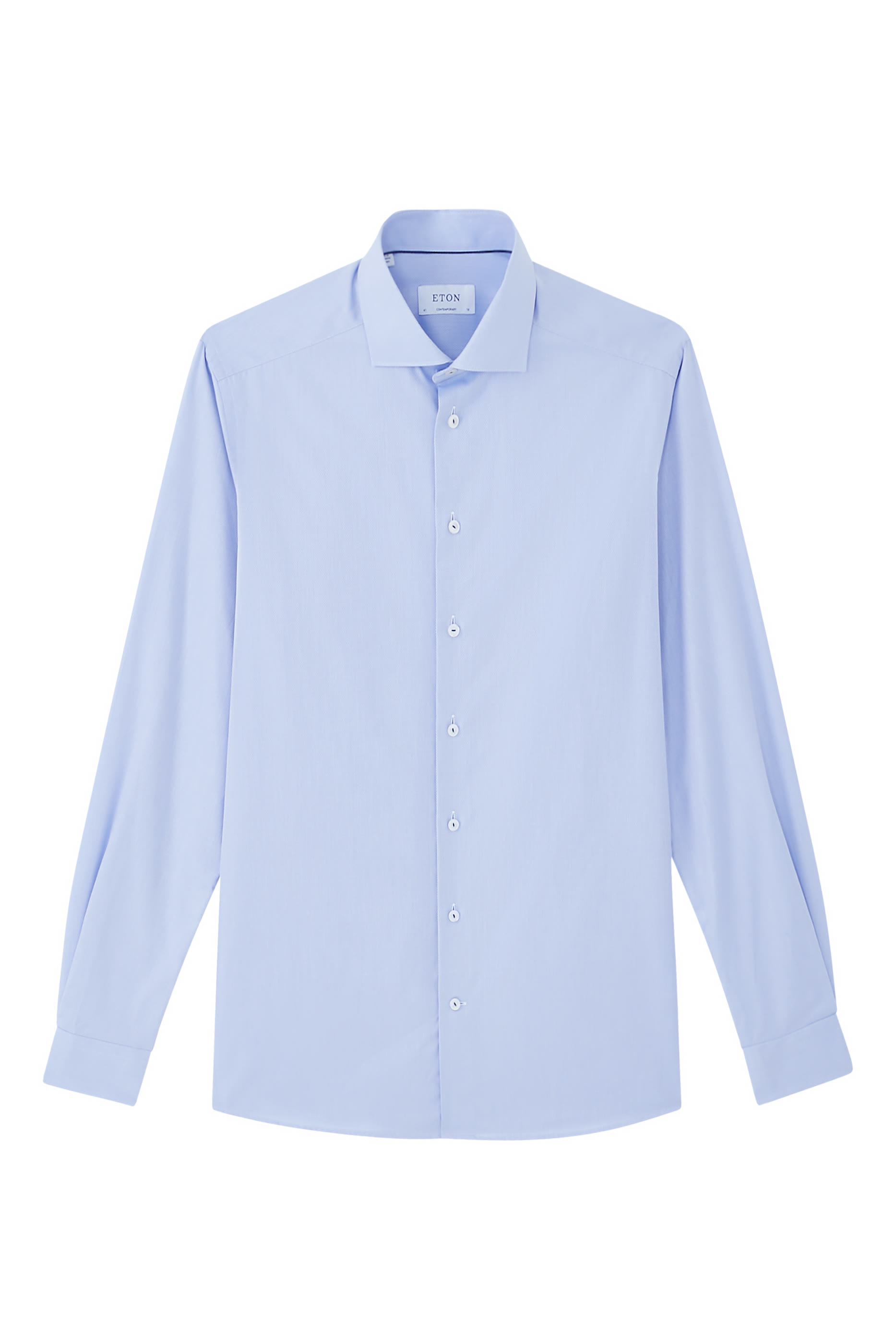 قميص شبه سادة دوبي مميز للماركة