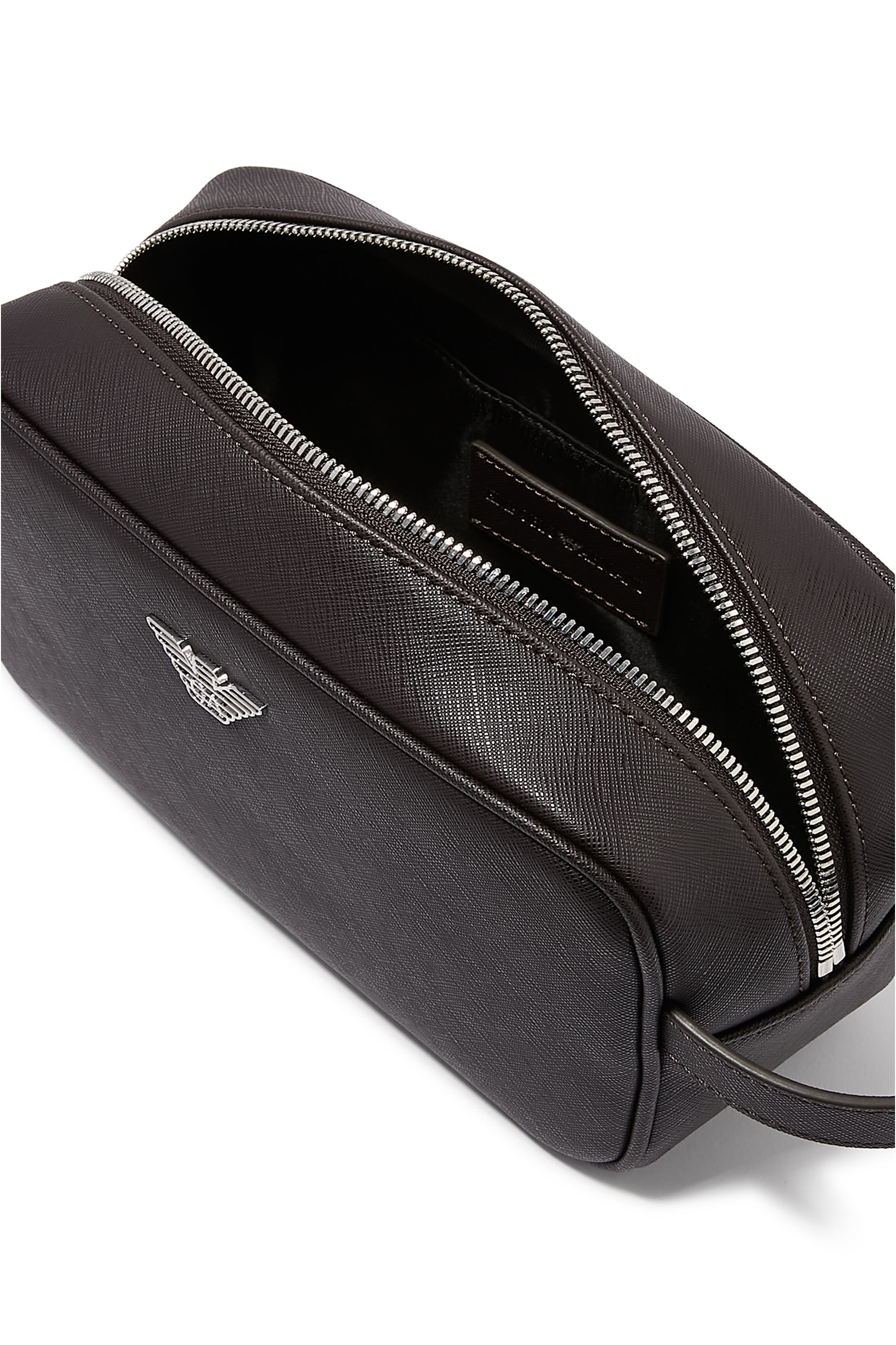 حقيبة مستحضرات عناية شخصية بشعار الماركة للسفر