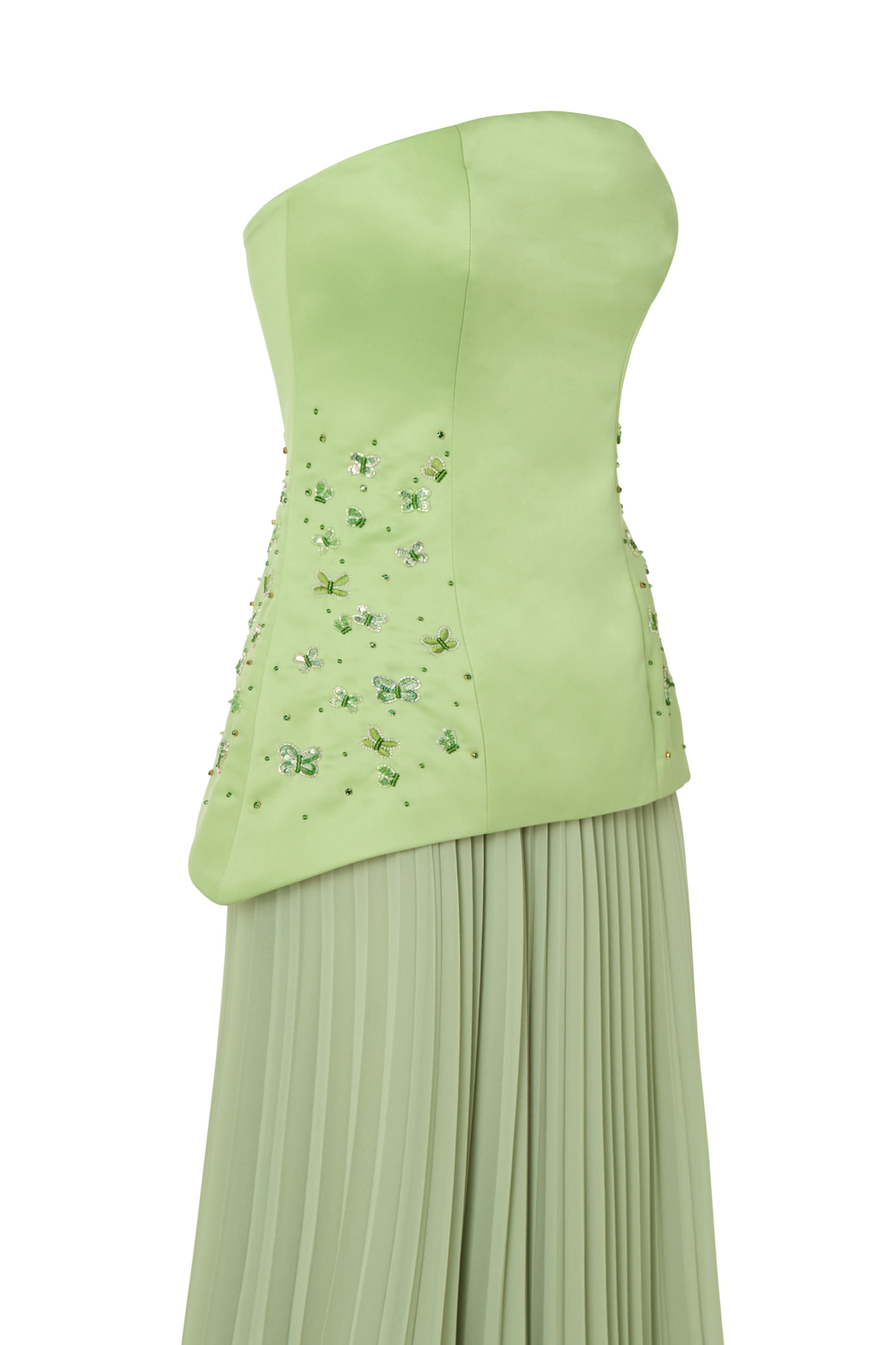 فستان دريمز مزين بترتر