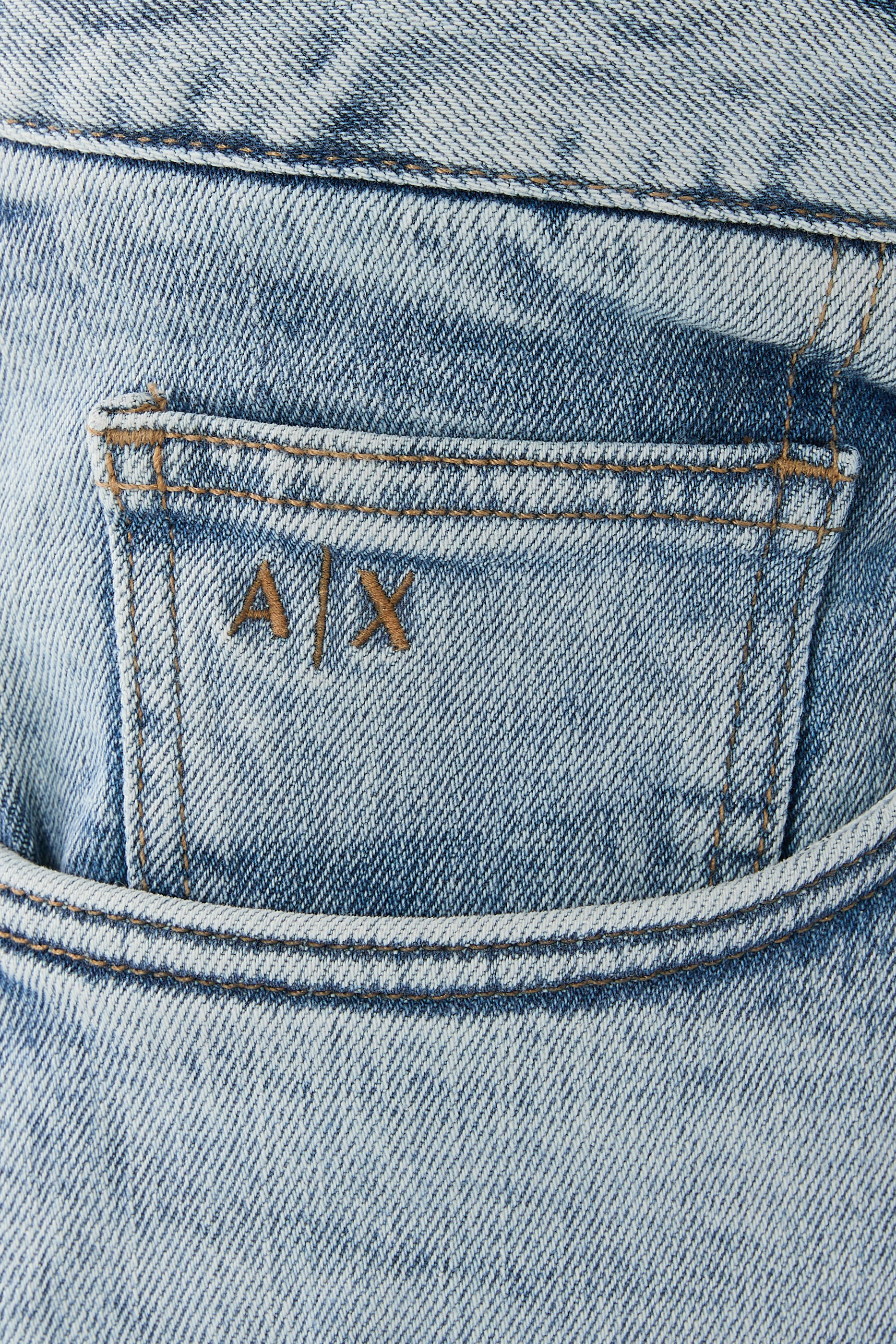 بنطال جينز جاي بي 2 بقصة ساق واسعة ضيقة من الأسفل دنيم