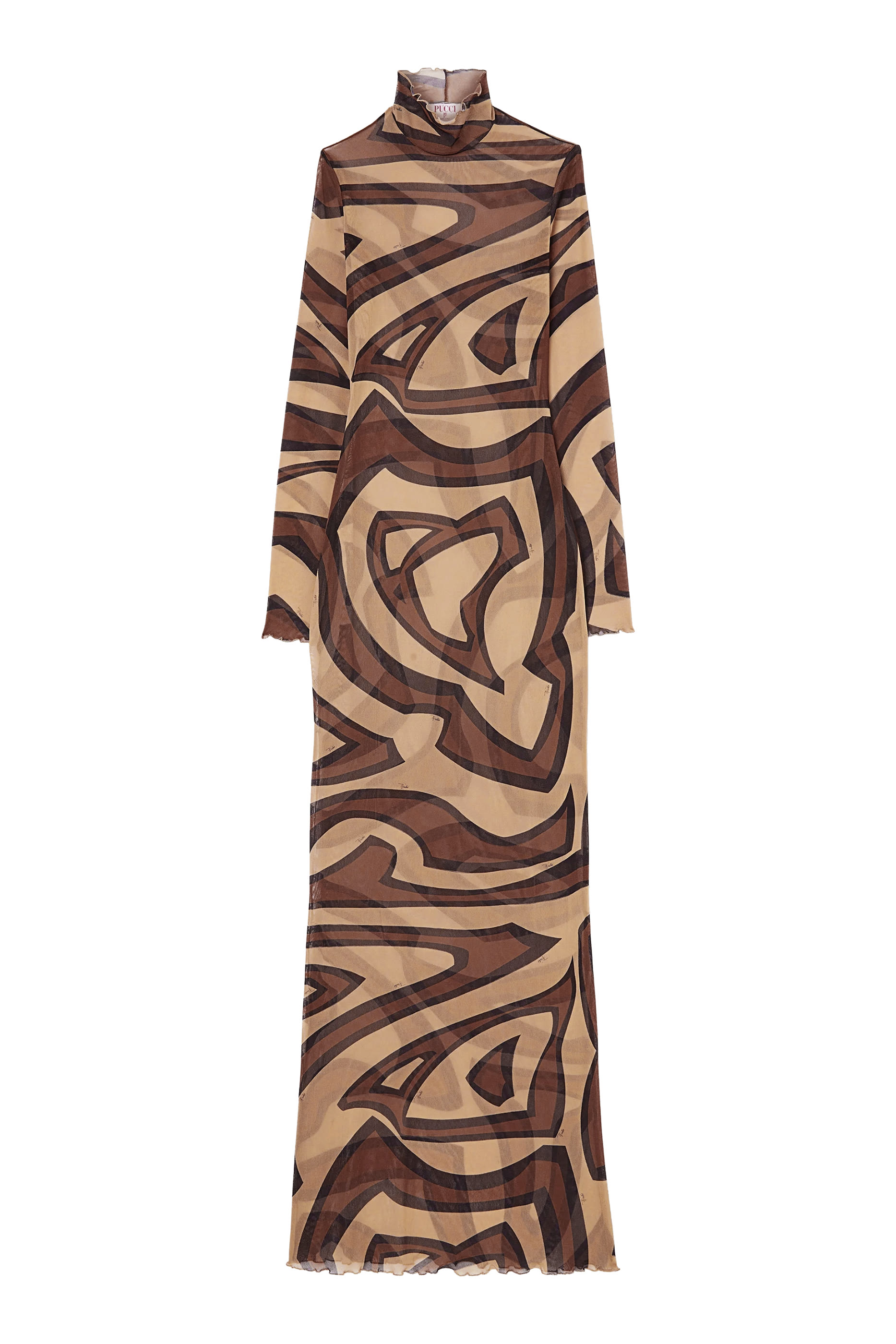 فستان تول بنقشة لابيرينتو