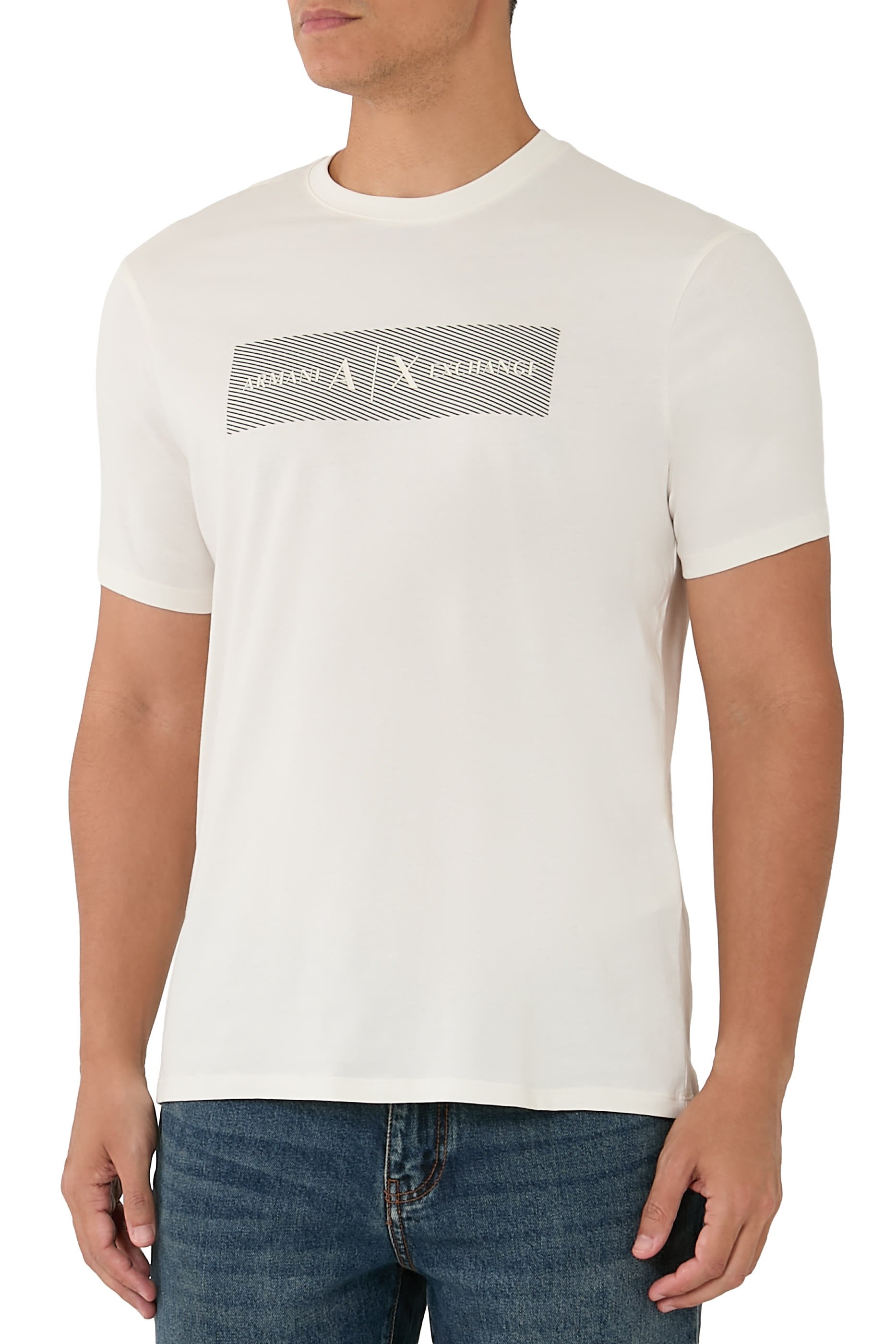 AX Logo Slim-Fit T-Shirt