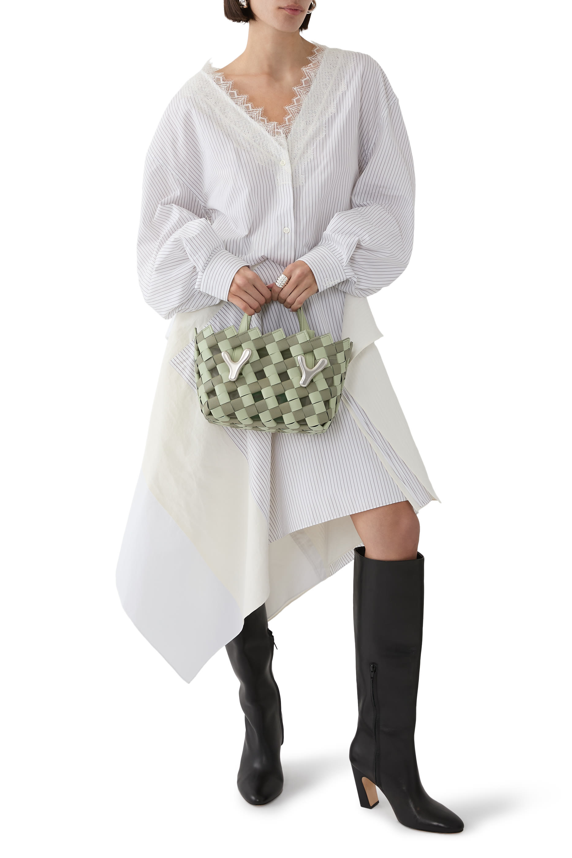 حقيبة يد واي واي منسوجة ويست 23