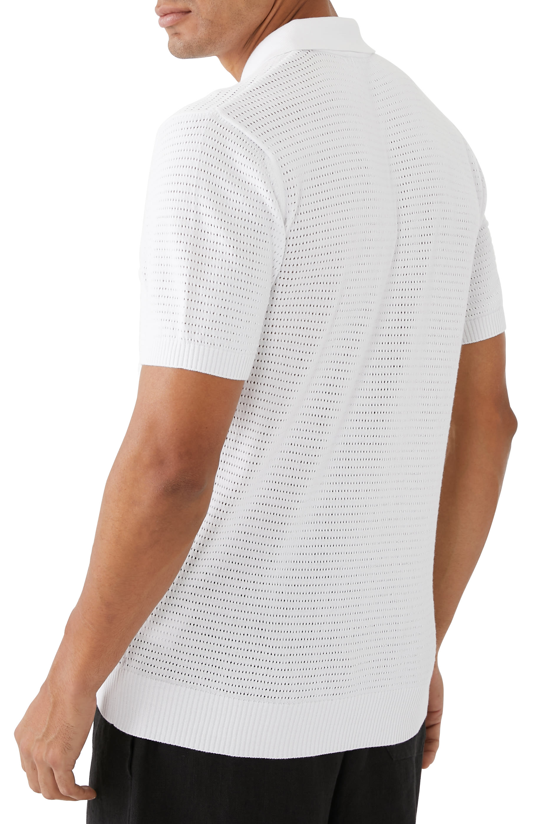 سترة بولو بتصميم مثقب