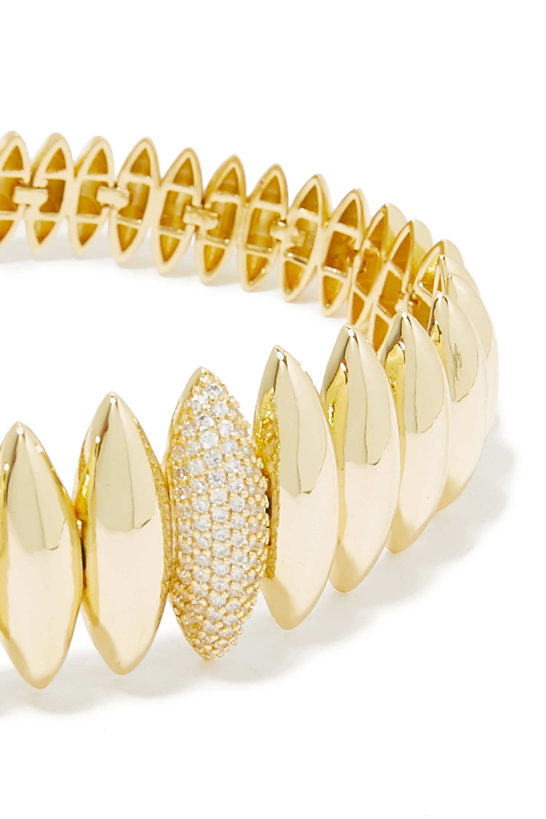 سوار مرصع بأحجار زركونيا