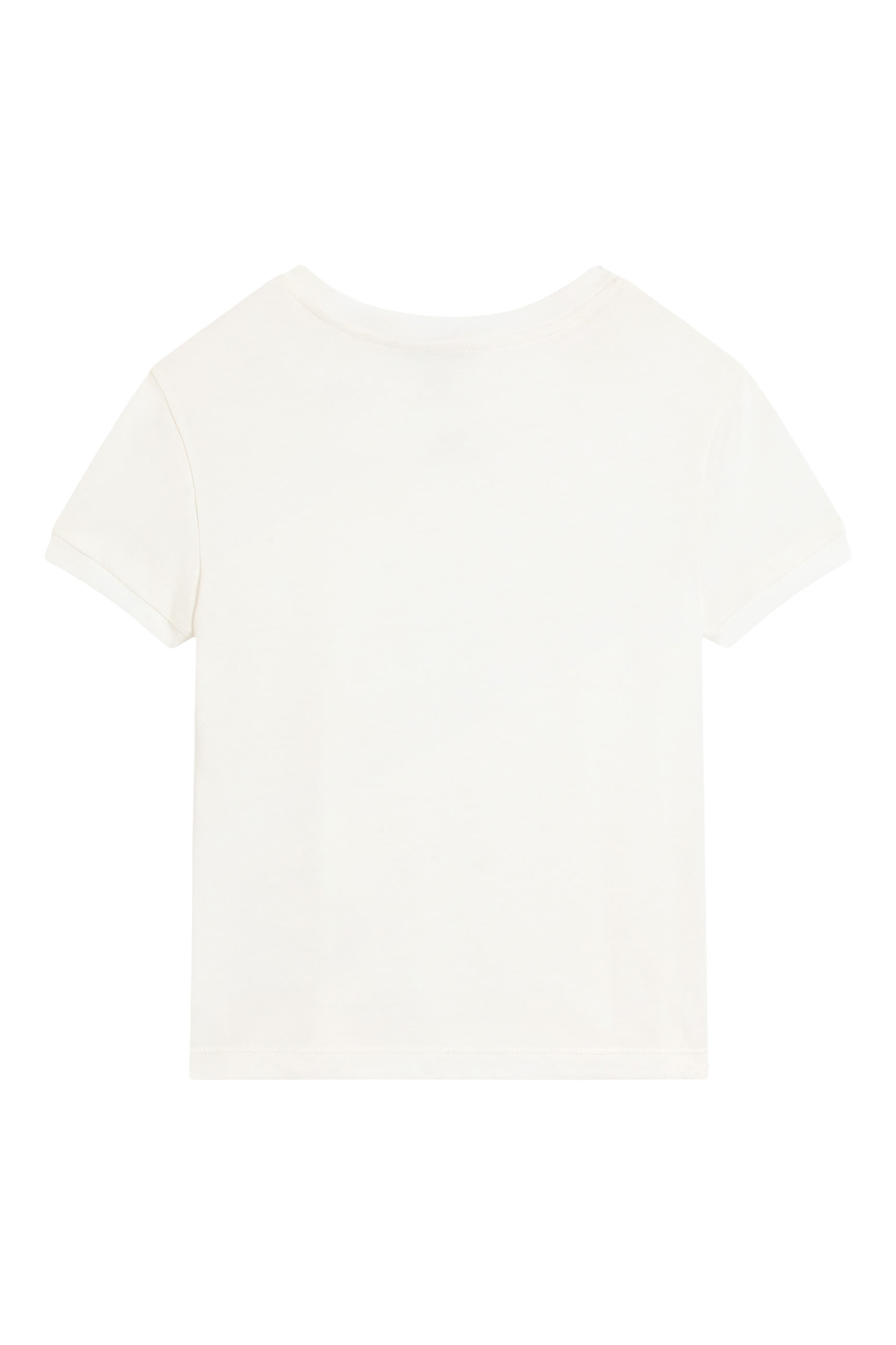 تيشيرت بشعار الماركة المزين بأحجار الراين جيرسيه للأطفال