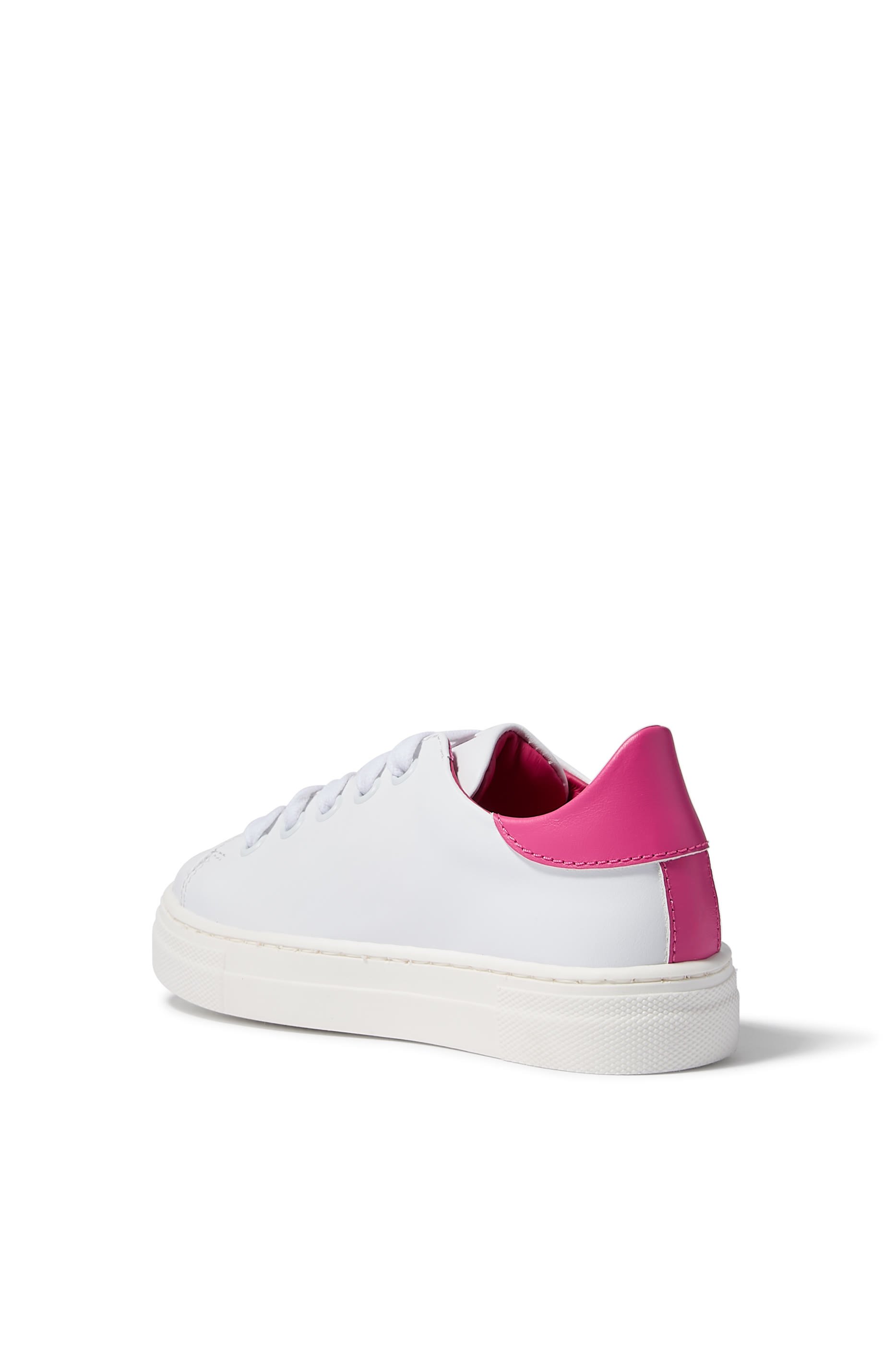 سنيكرز مزين بالدب تيدي جلد للأطفال