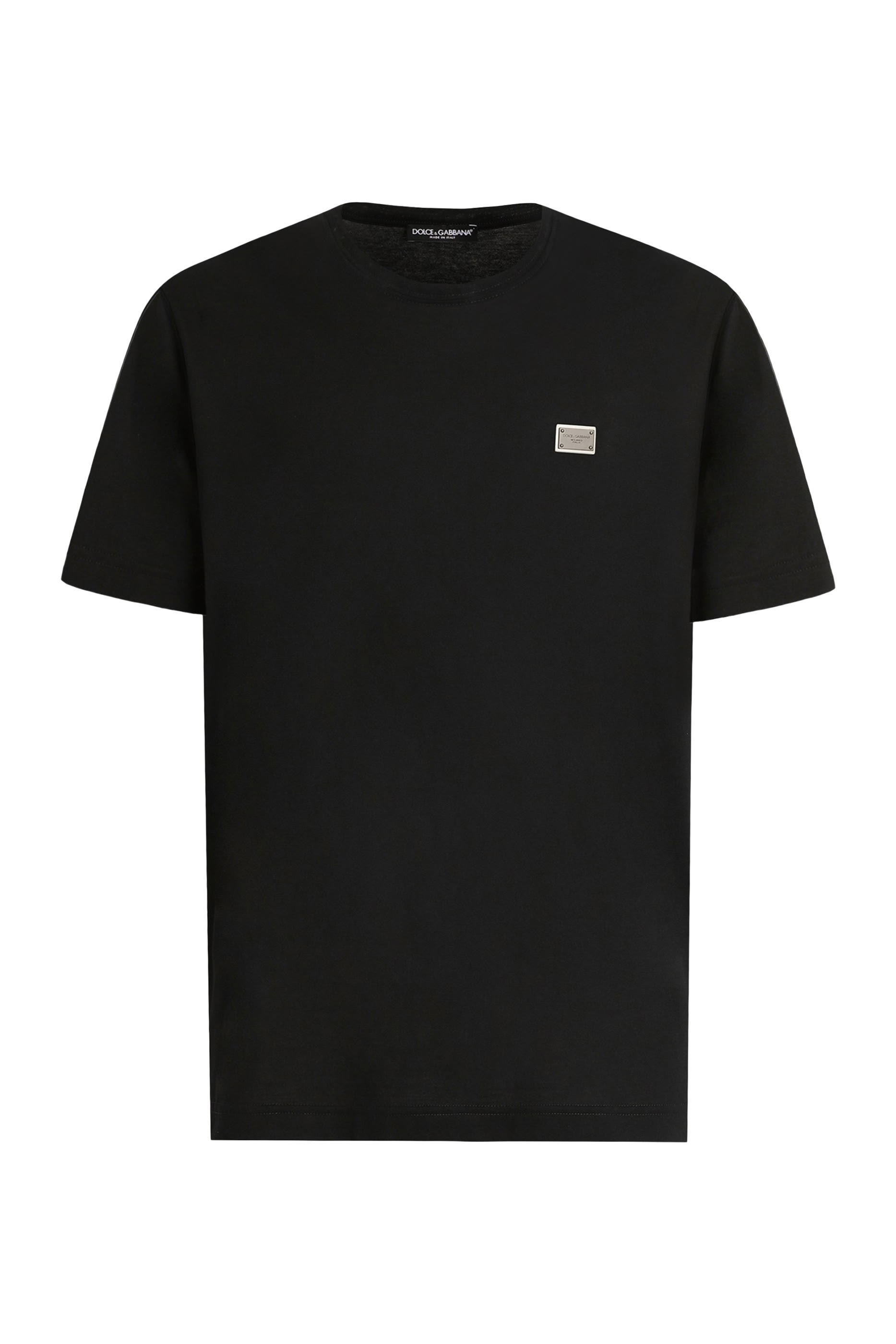 تيشيرت برقعة شعار الماركة قطن