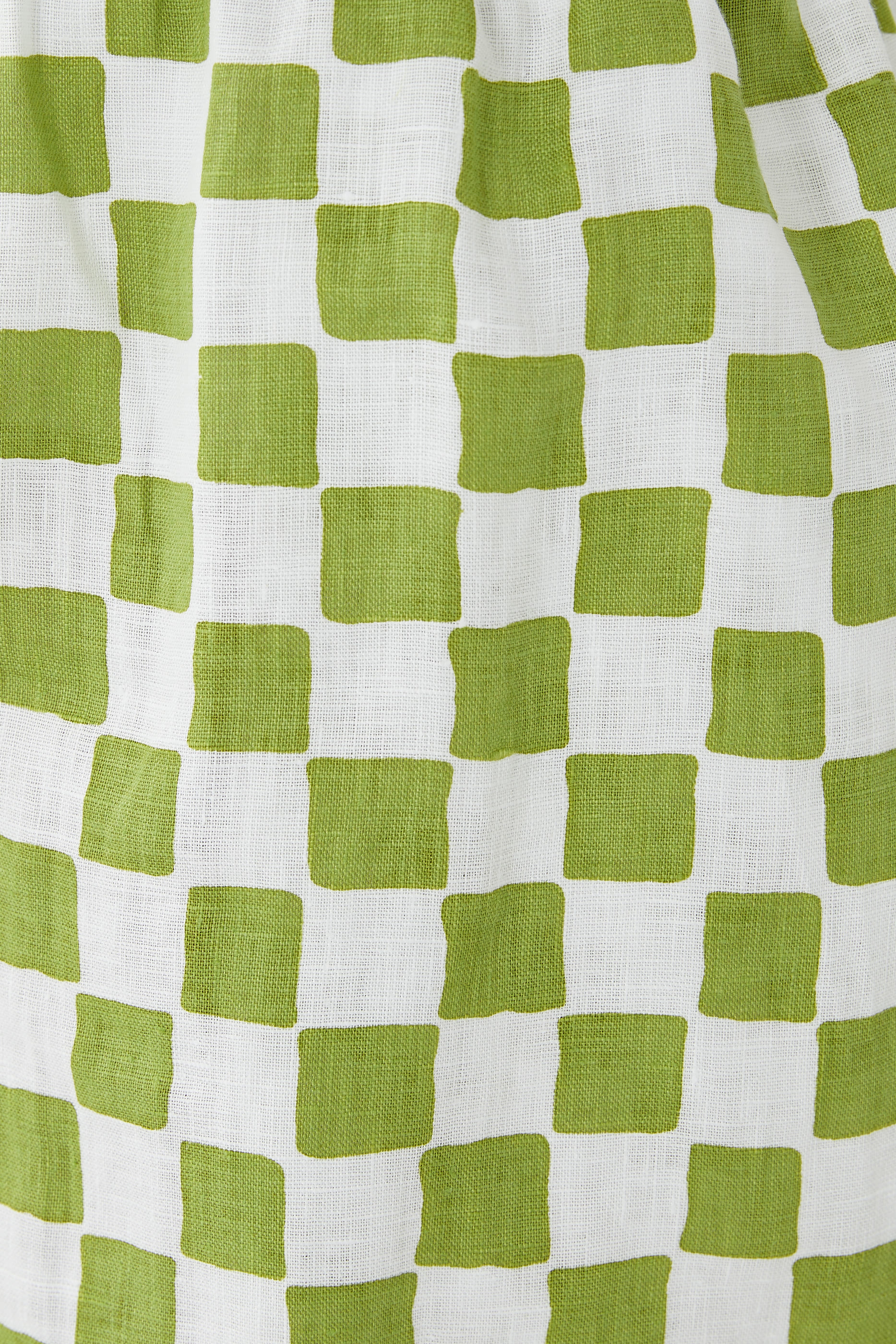 طقم شورت بنقشة مربعات