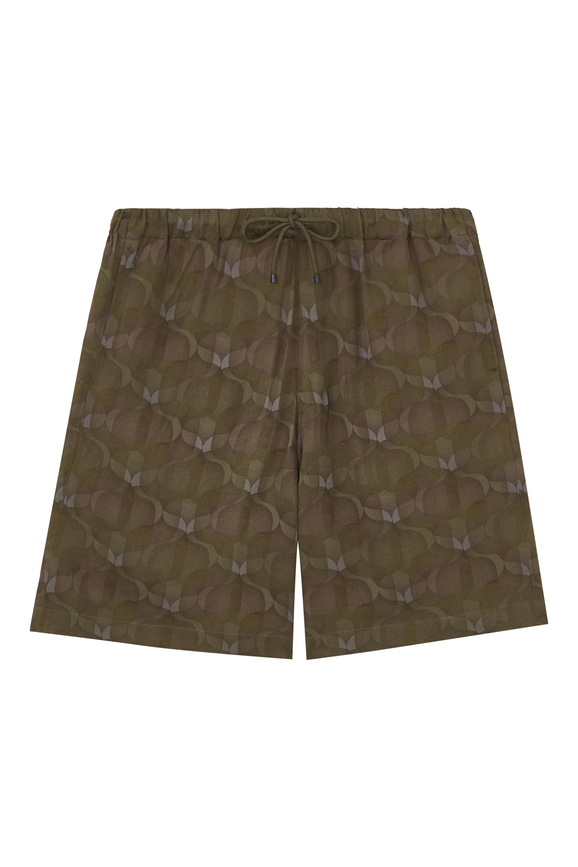 شورت فضفاض بنقشة