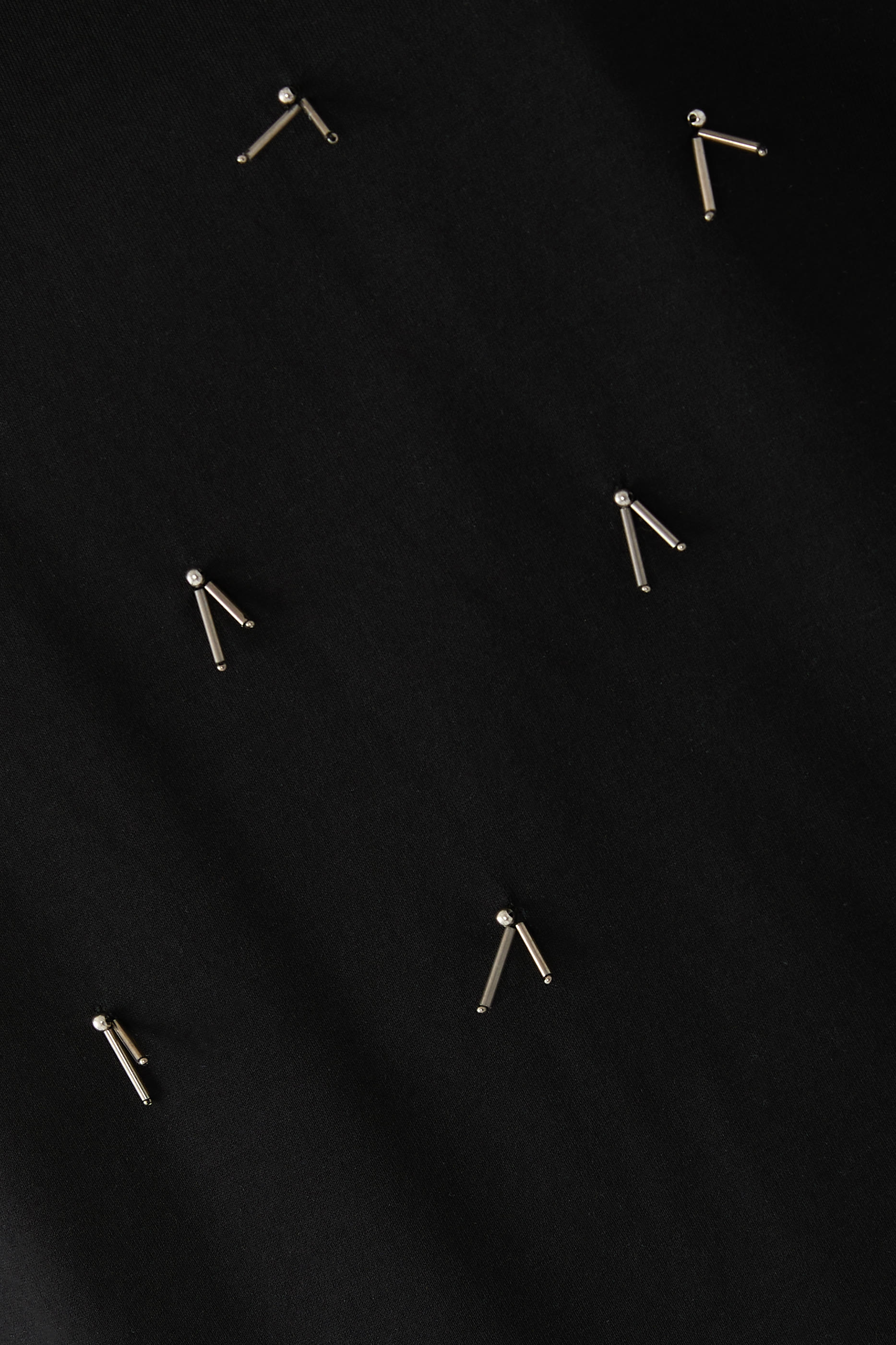 تيشيرت مطرز بالخرز قطن