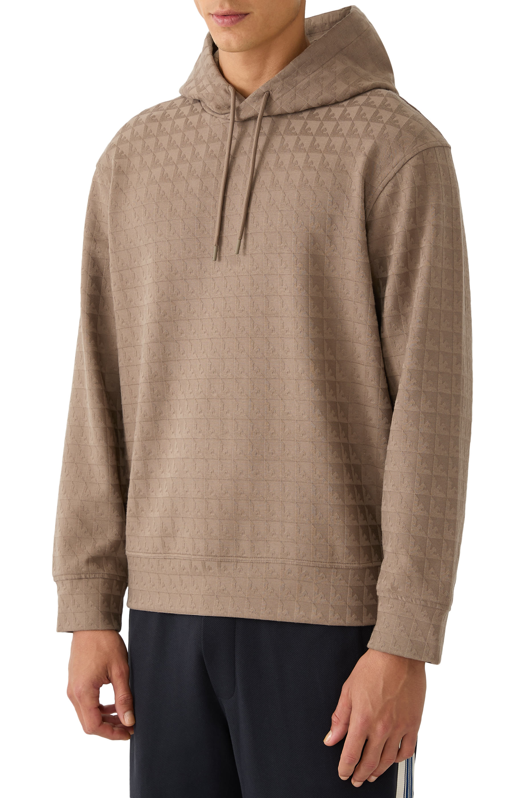 سويت شيرت ايه اس في بغطاء رأس مزيج لايوسيل