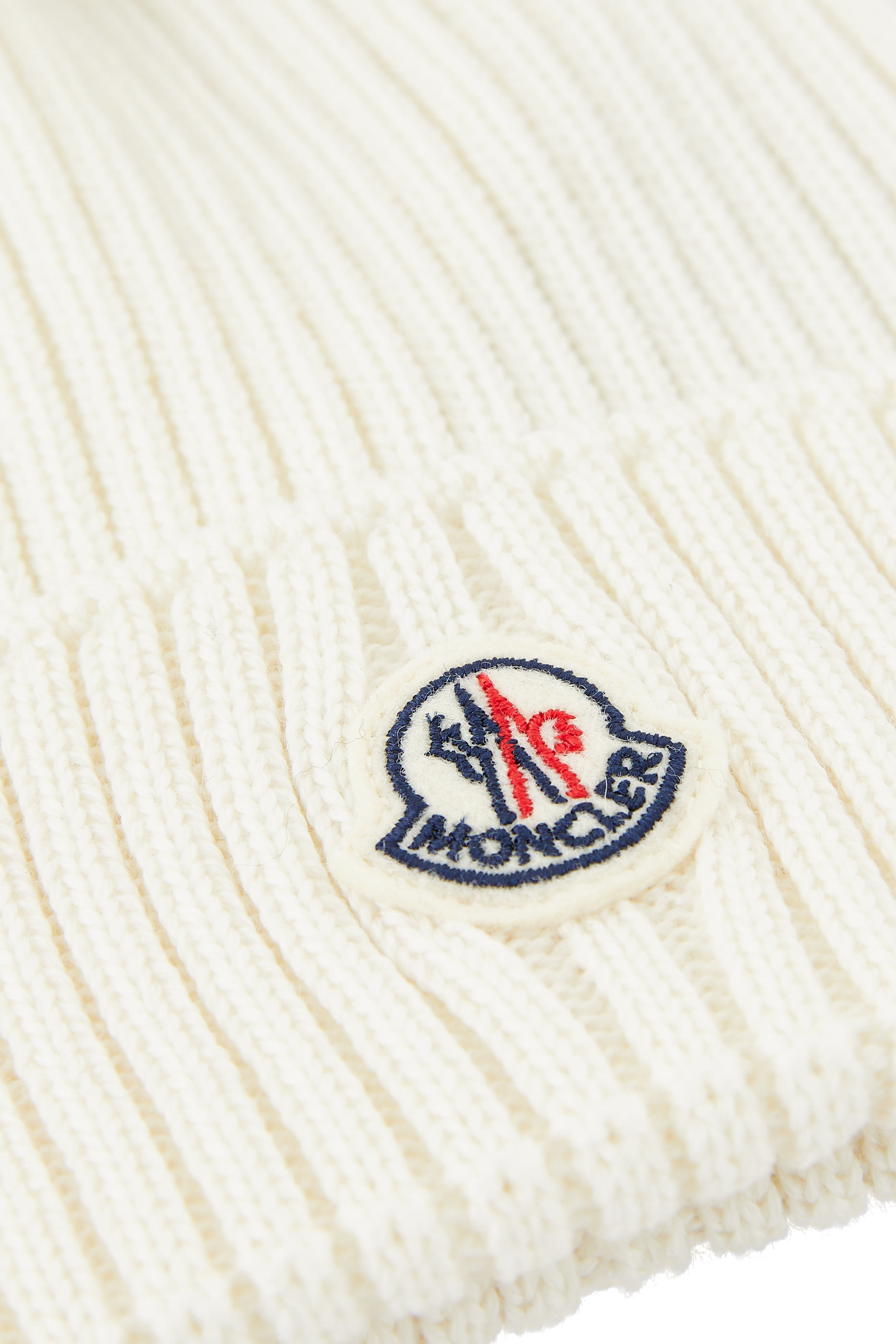 Kids Logo Patch Pompom Beanie