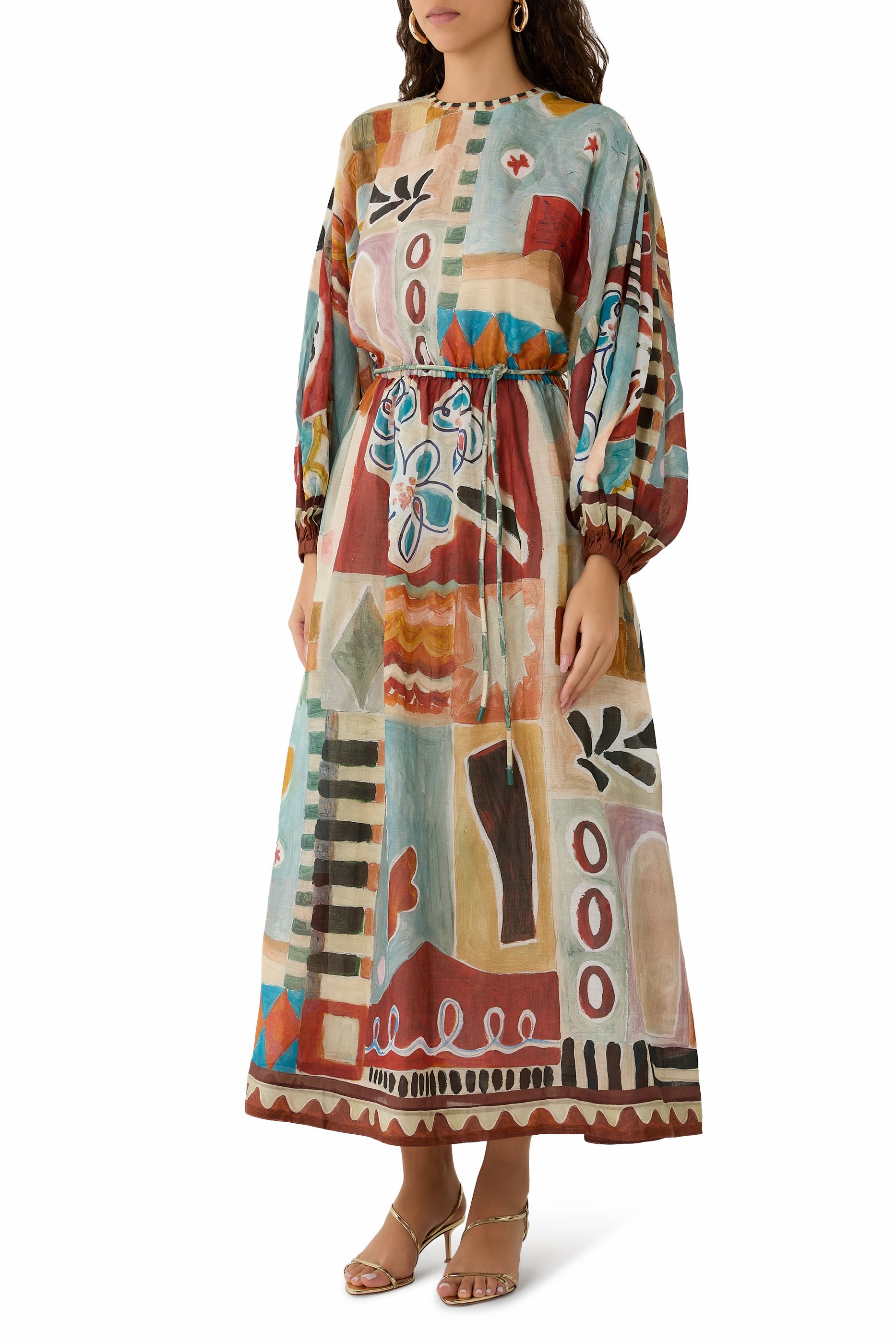 فستان ميشيل متوسط الطول