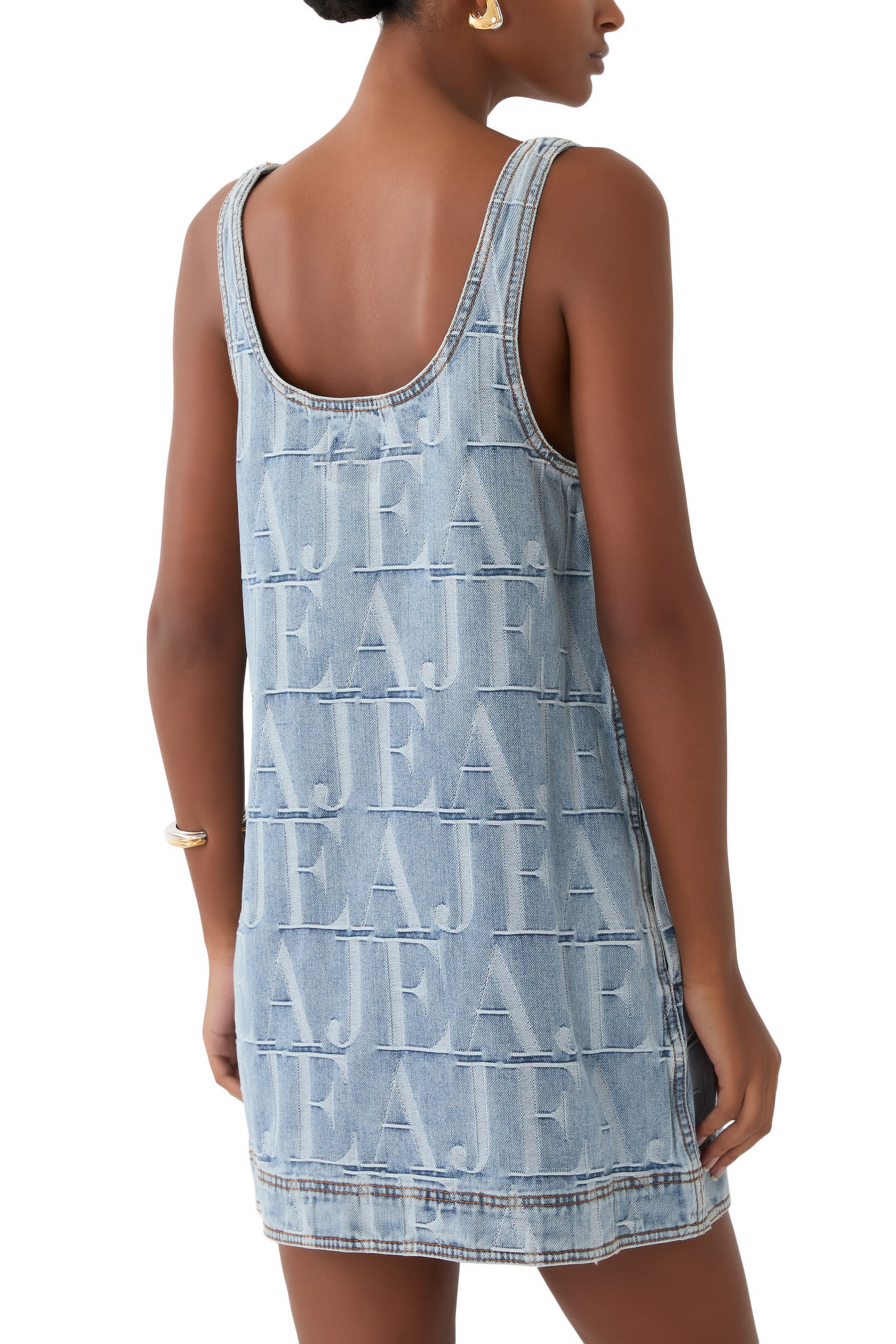 فستان نوستالجيا قصير دنيم