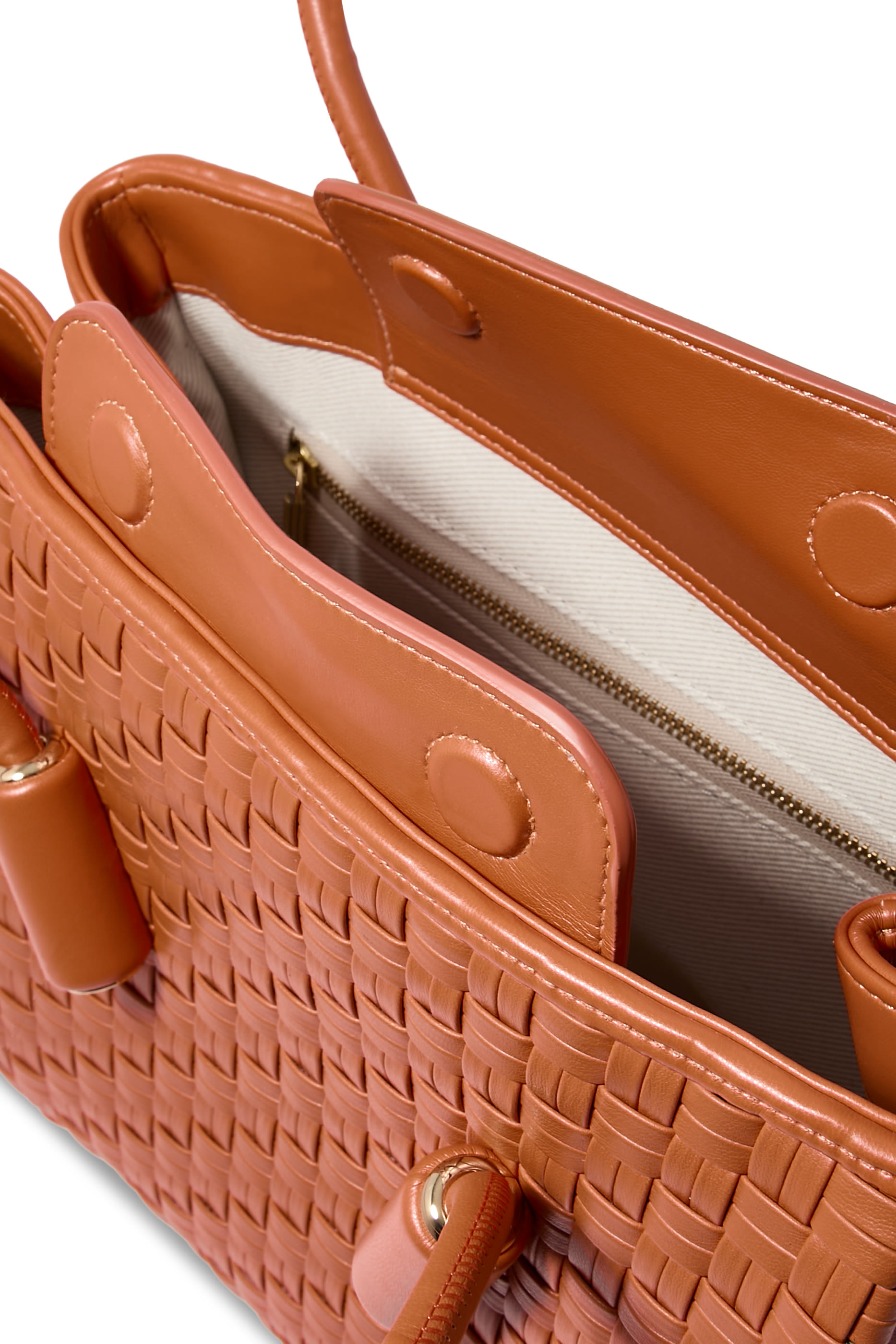 حقيبة يد ليلى مايكرو منسوجة