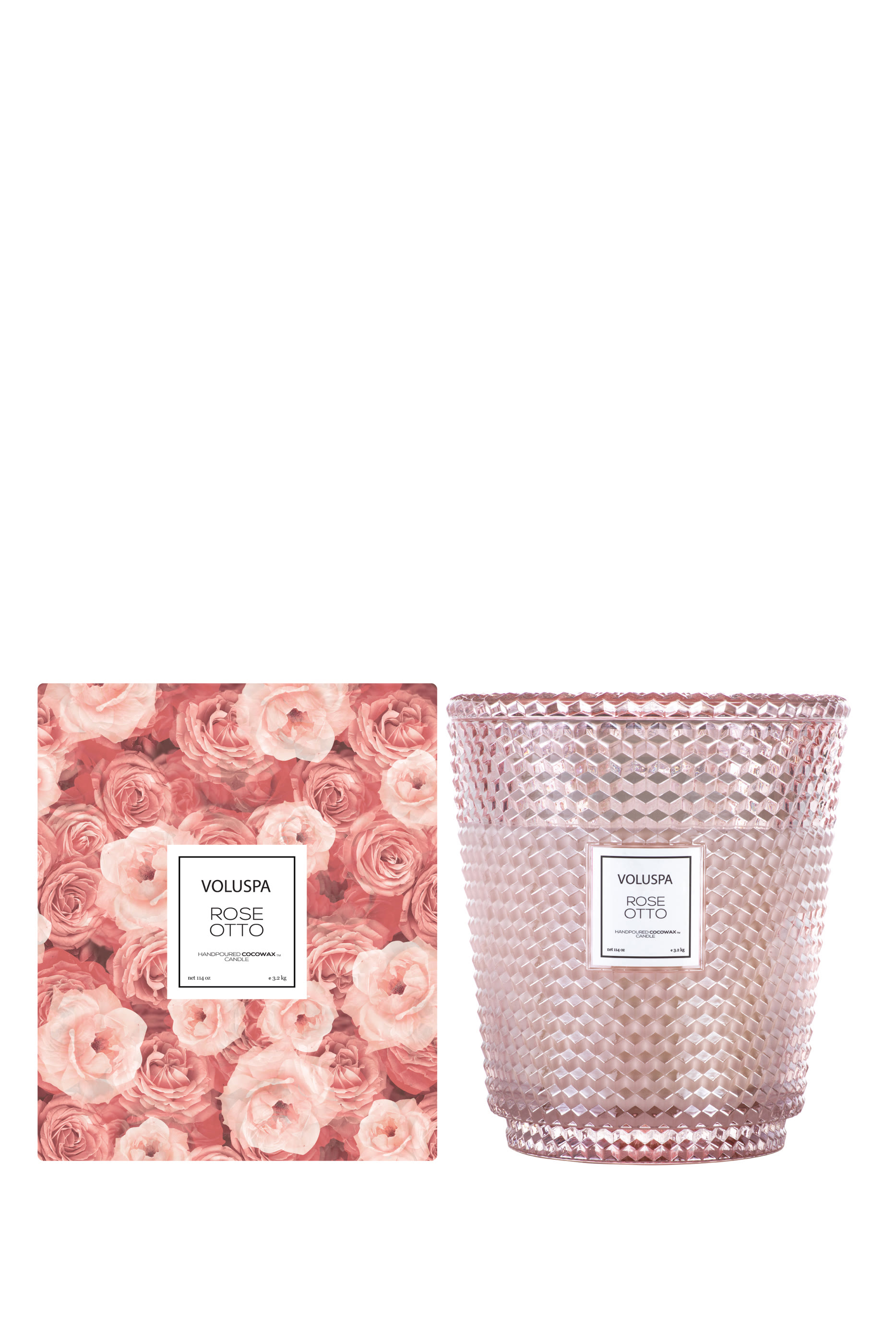 شمعة روز اوتو بخمسة فتائل