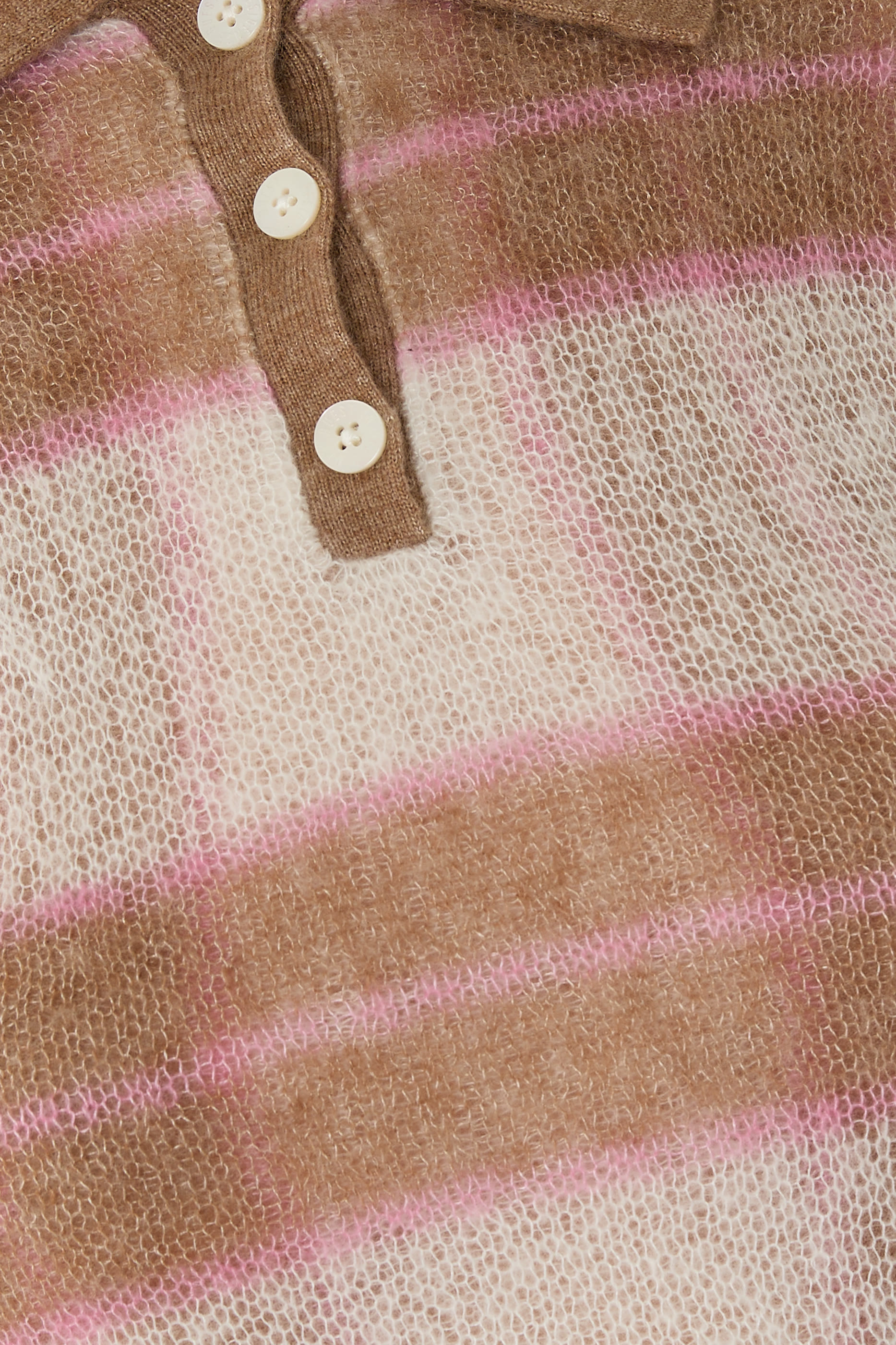 فستان بولو بنقشة مربعات وظلال