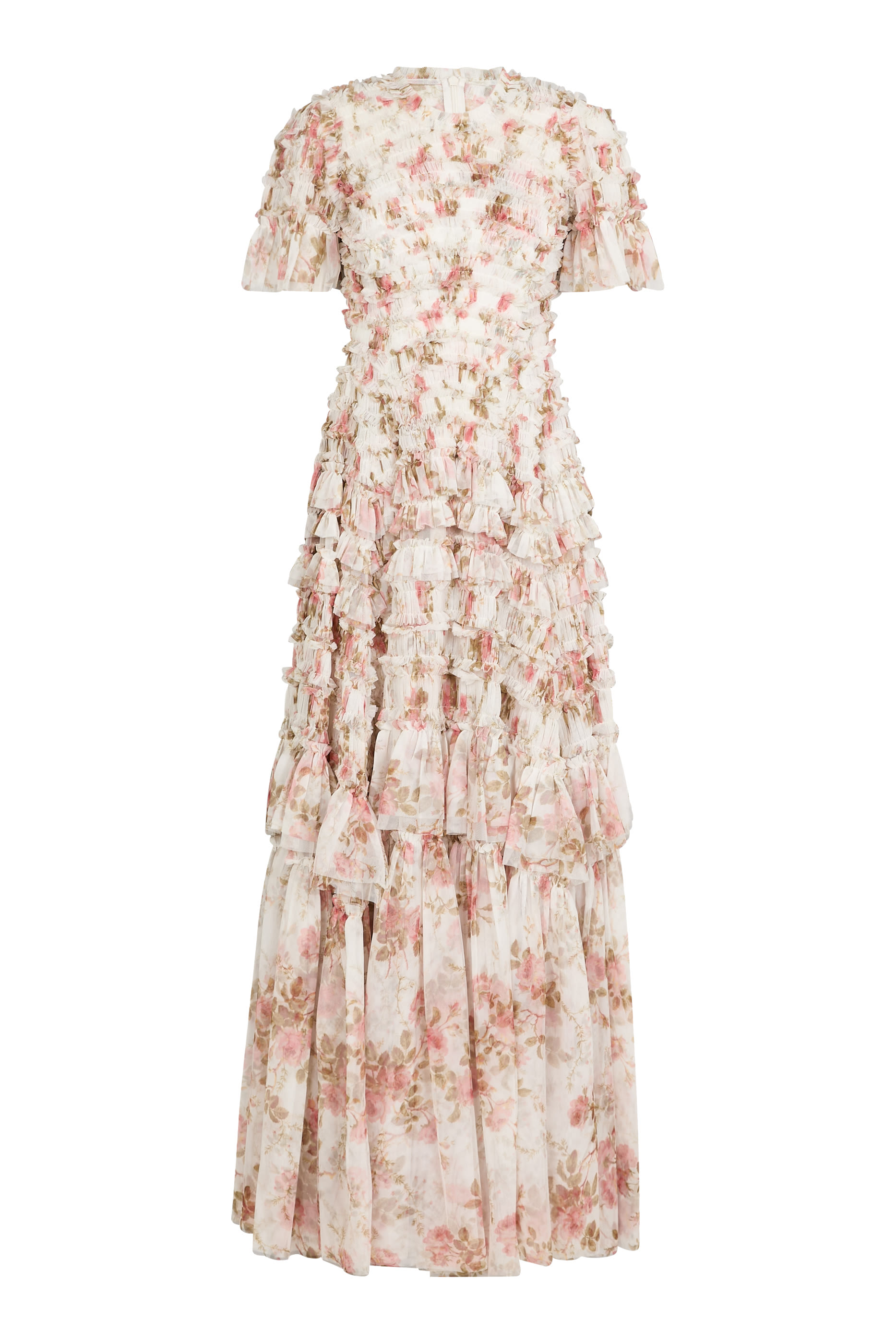 فستان سهرة سامر روز فالنتين بكشكش