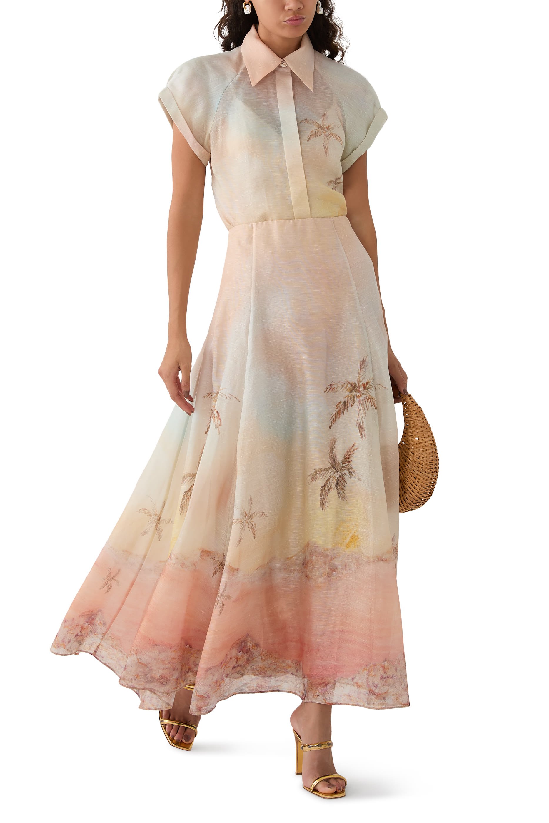 تنورة إيلومينيت بقصة طويلة