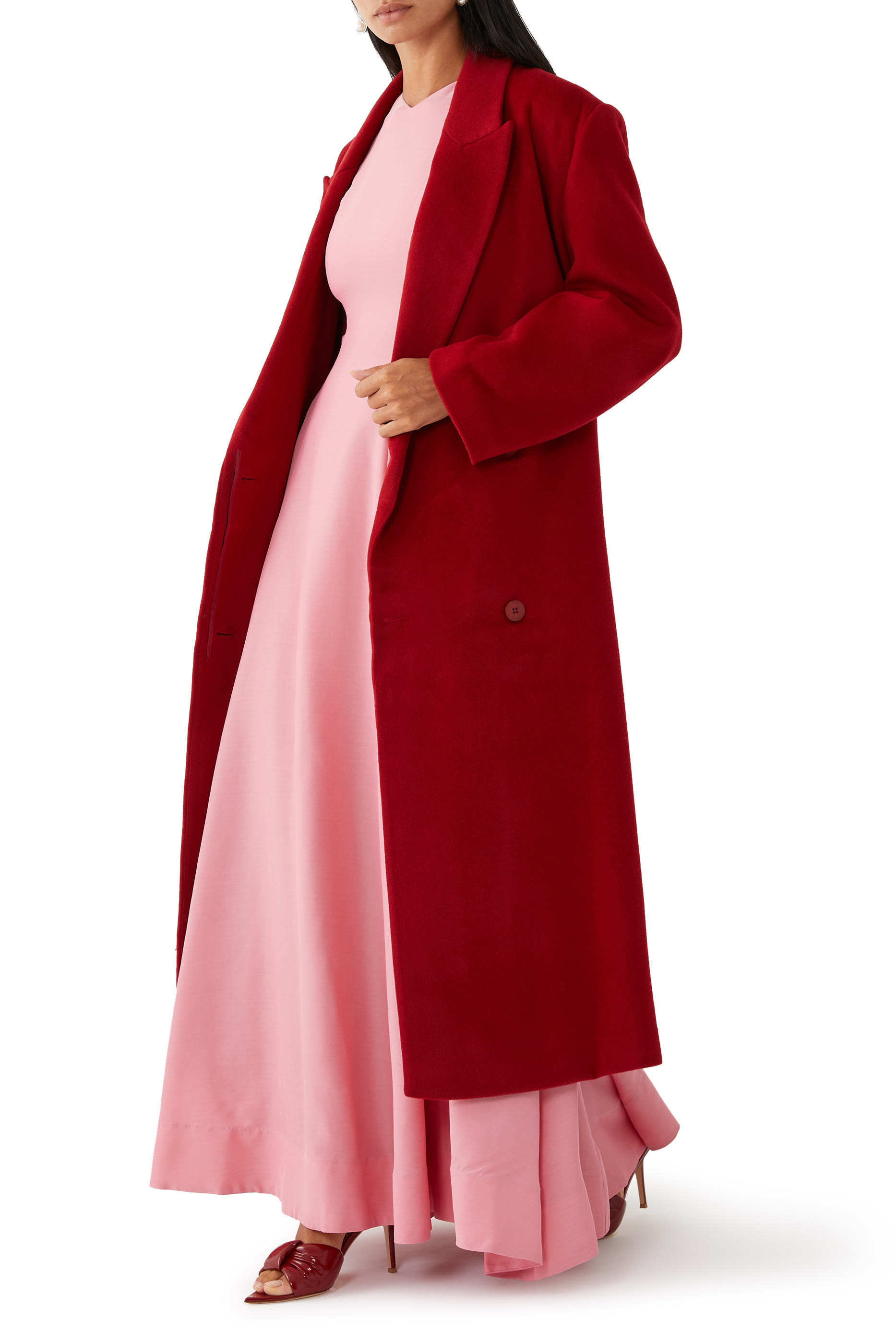 معطف سيرج بقصة فضفاضة