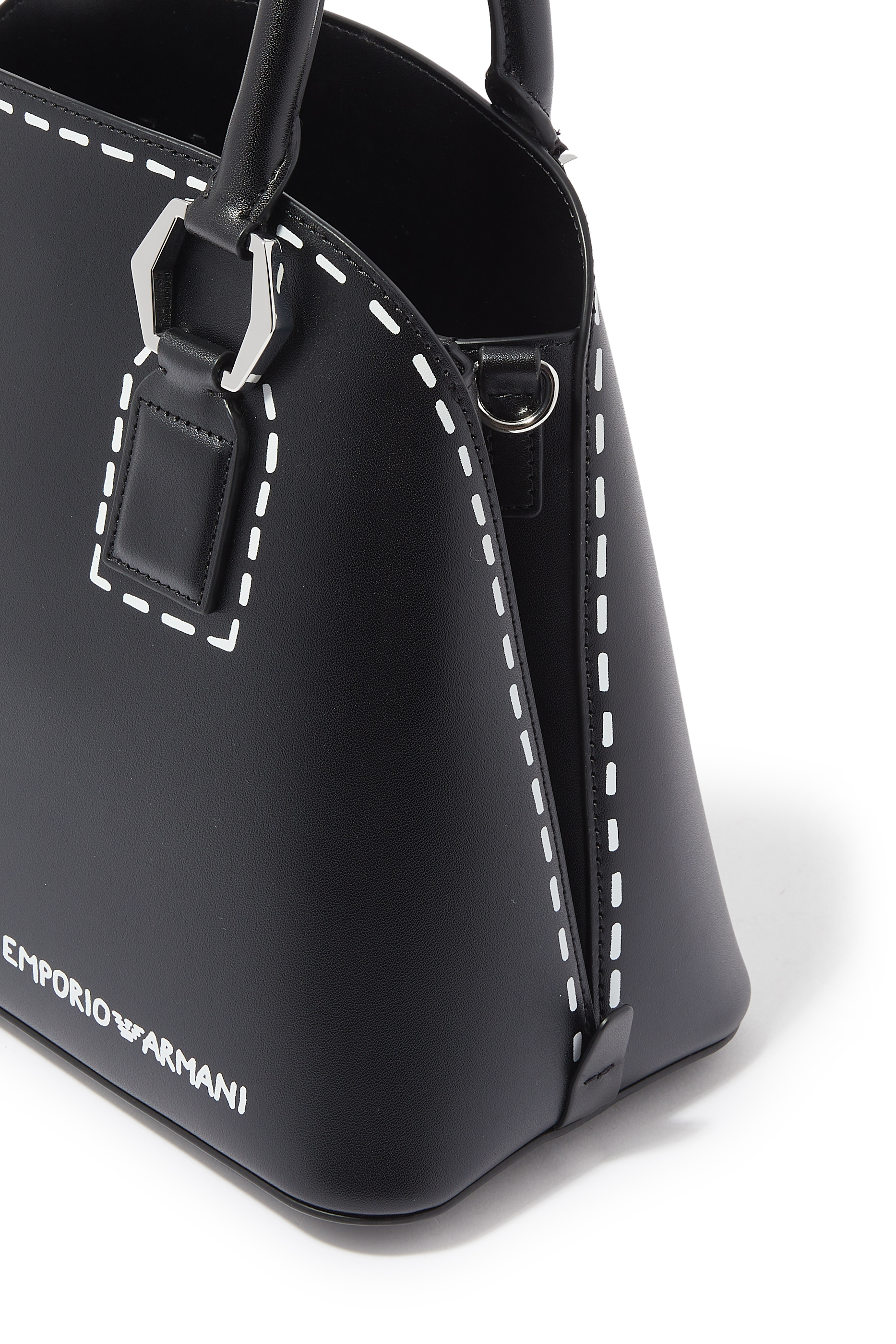 حقيبة يد ترابيز بطبعة خداع بصري