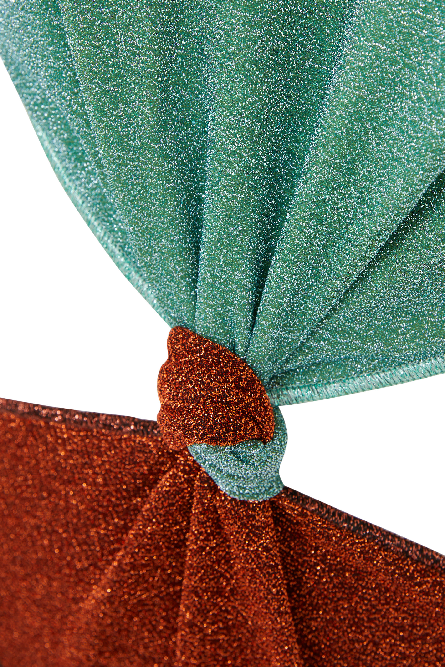 طقم بيكيني لوميير ثنائي اللون بعقدة