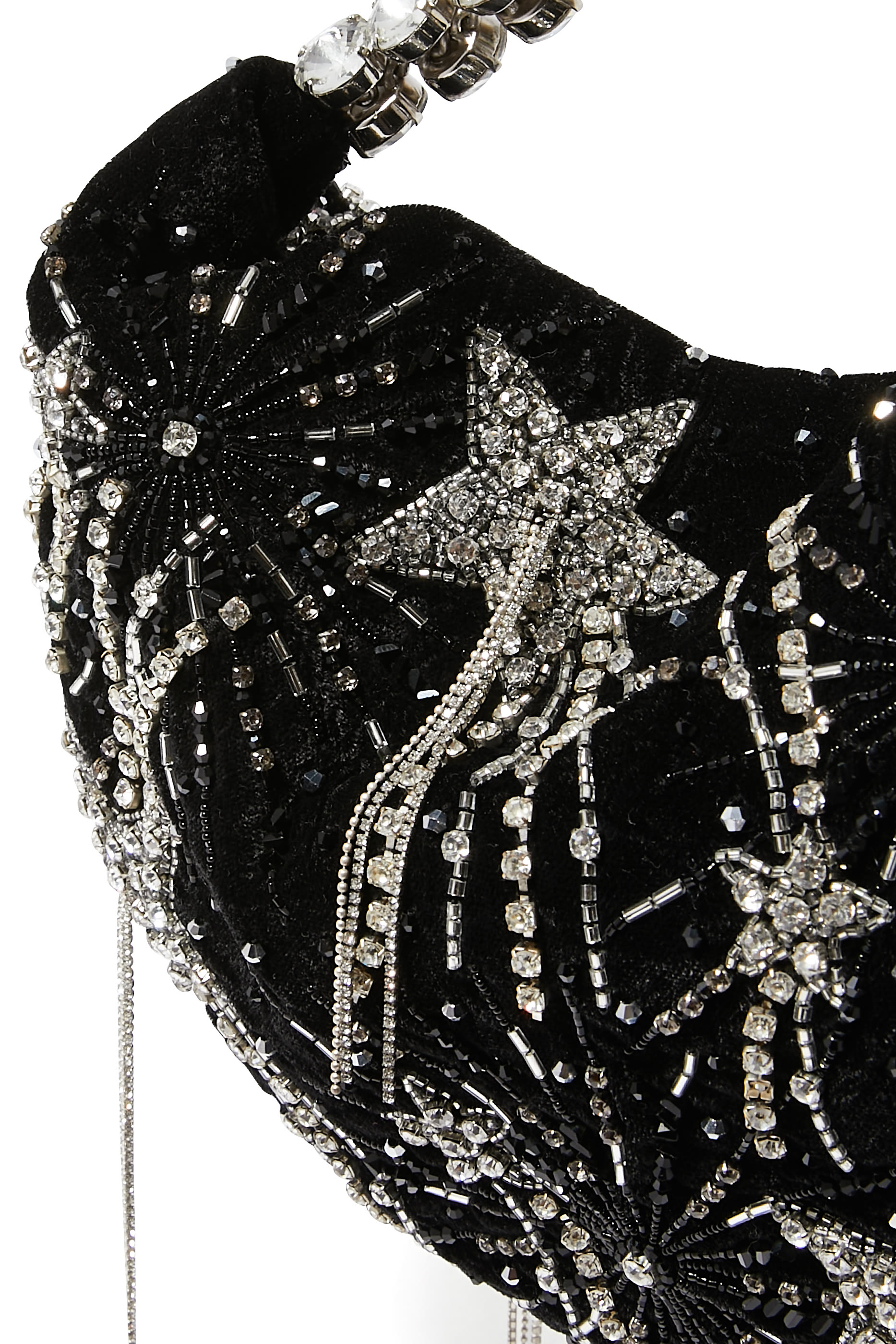 حقيبة هوبو مخمل