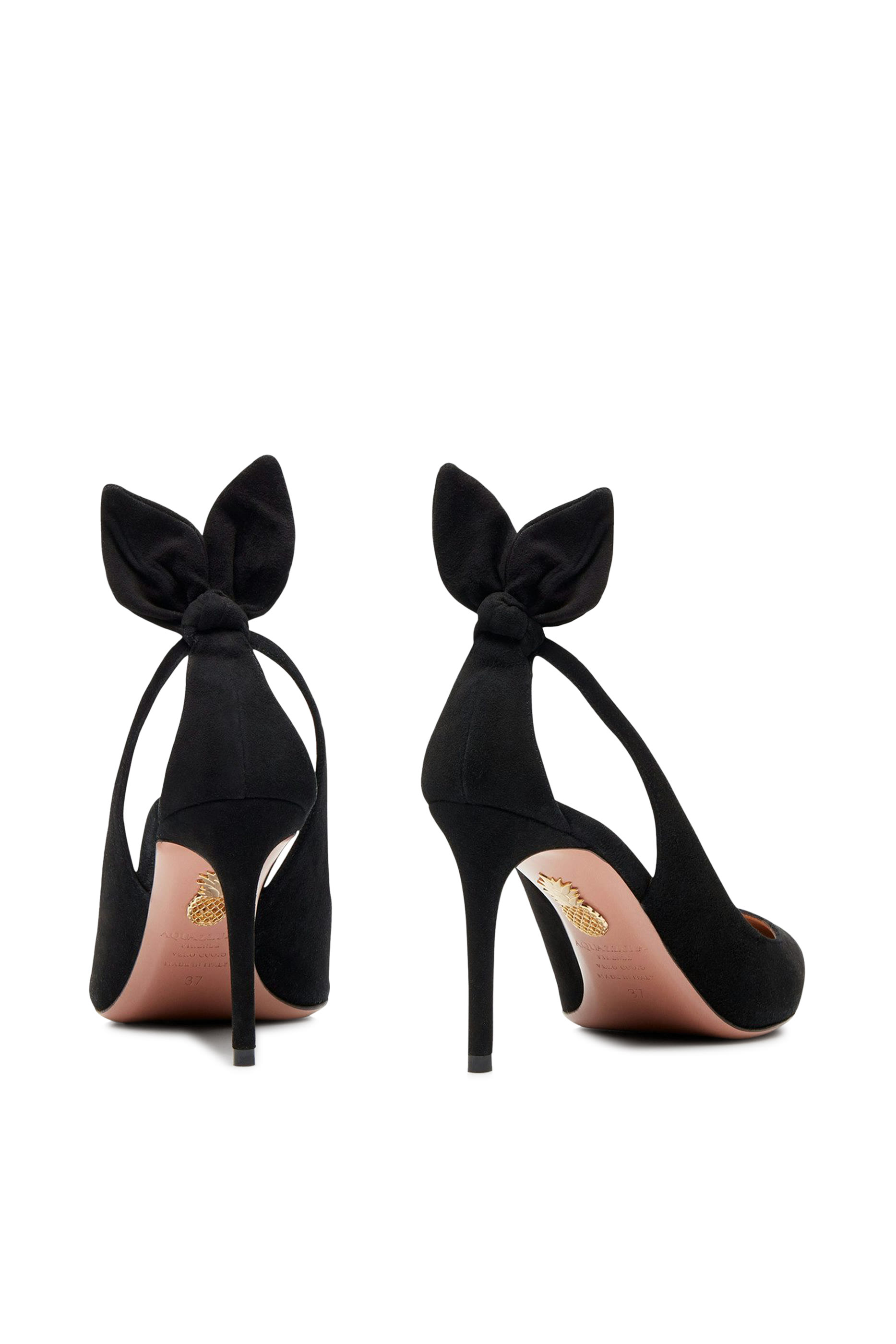 حذاء كلاسيكي 85 مزين بربطة فيونكة