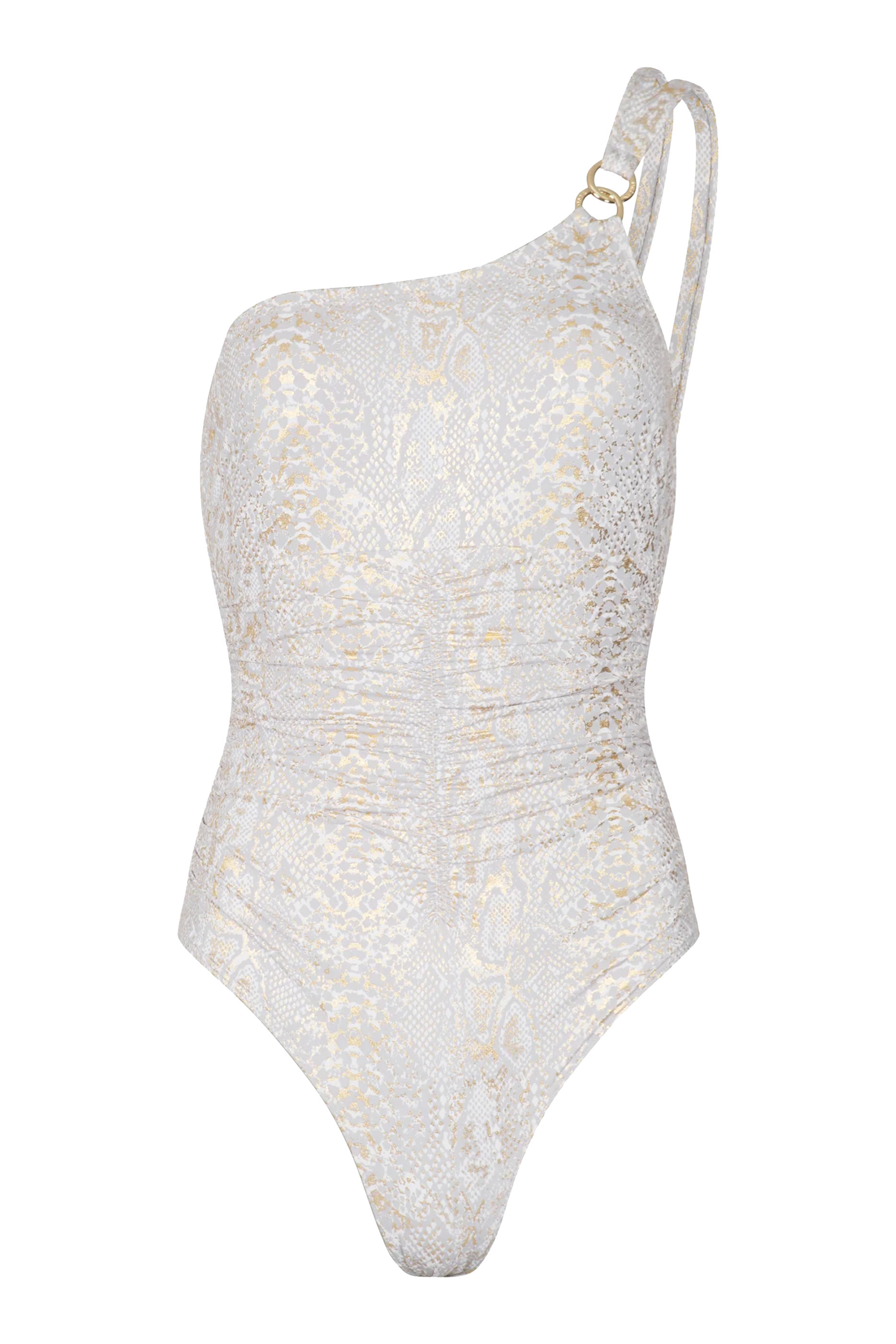 بدلة سباحة ساردينيا بكتف مكشوف