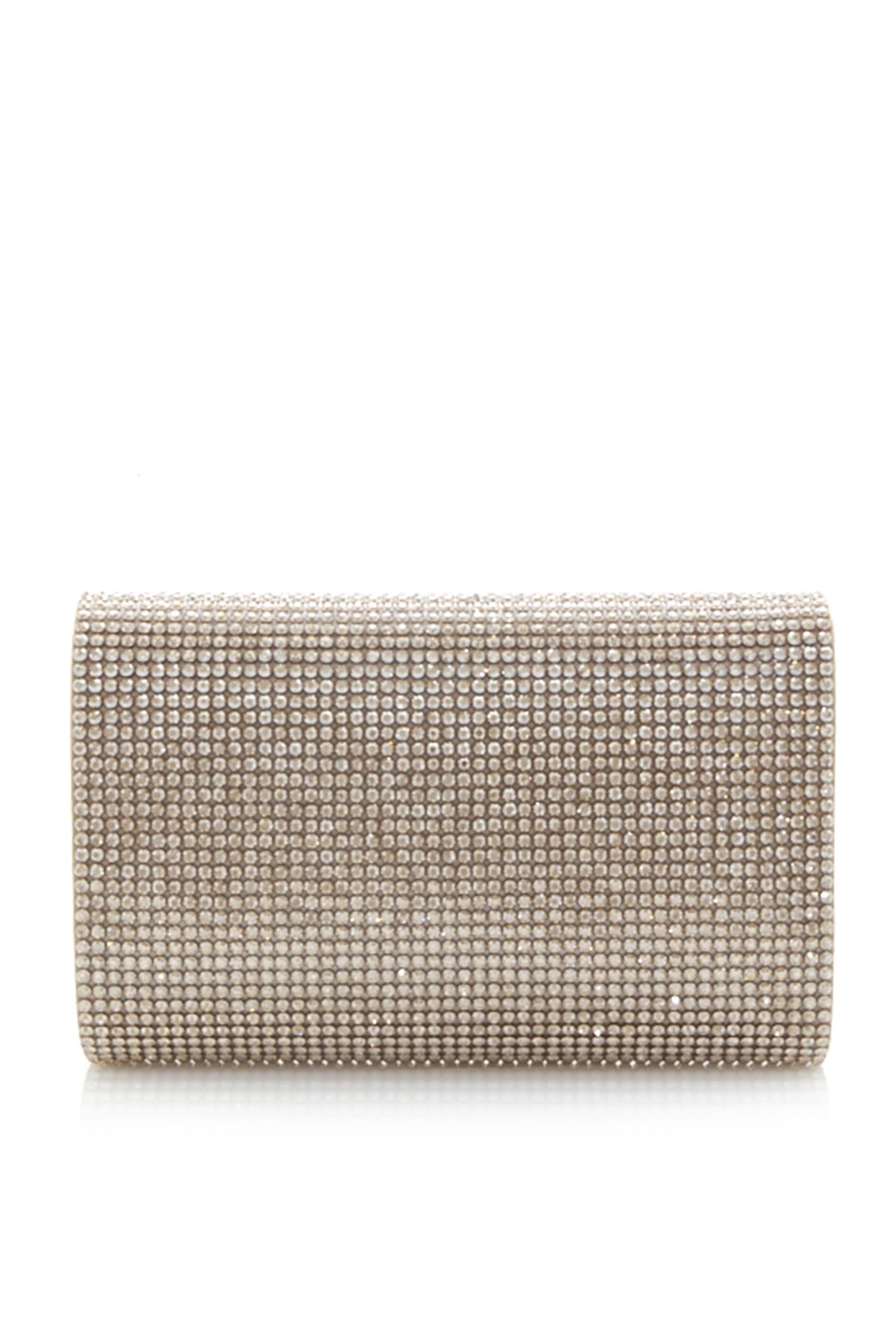 حقيبة كلاتش مرصعة بالكريستال