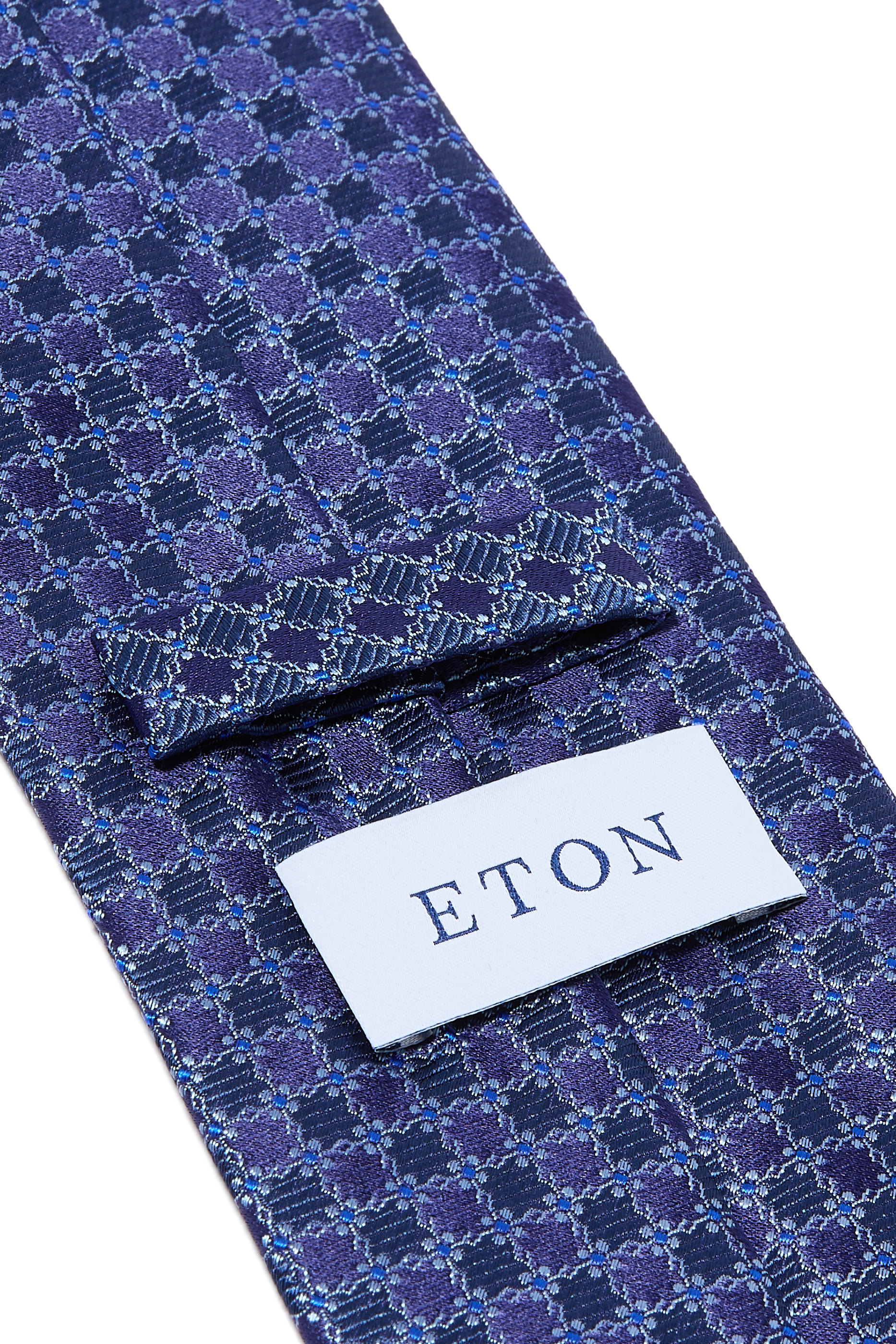 ربطة عنق بنقشة زهور حرير