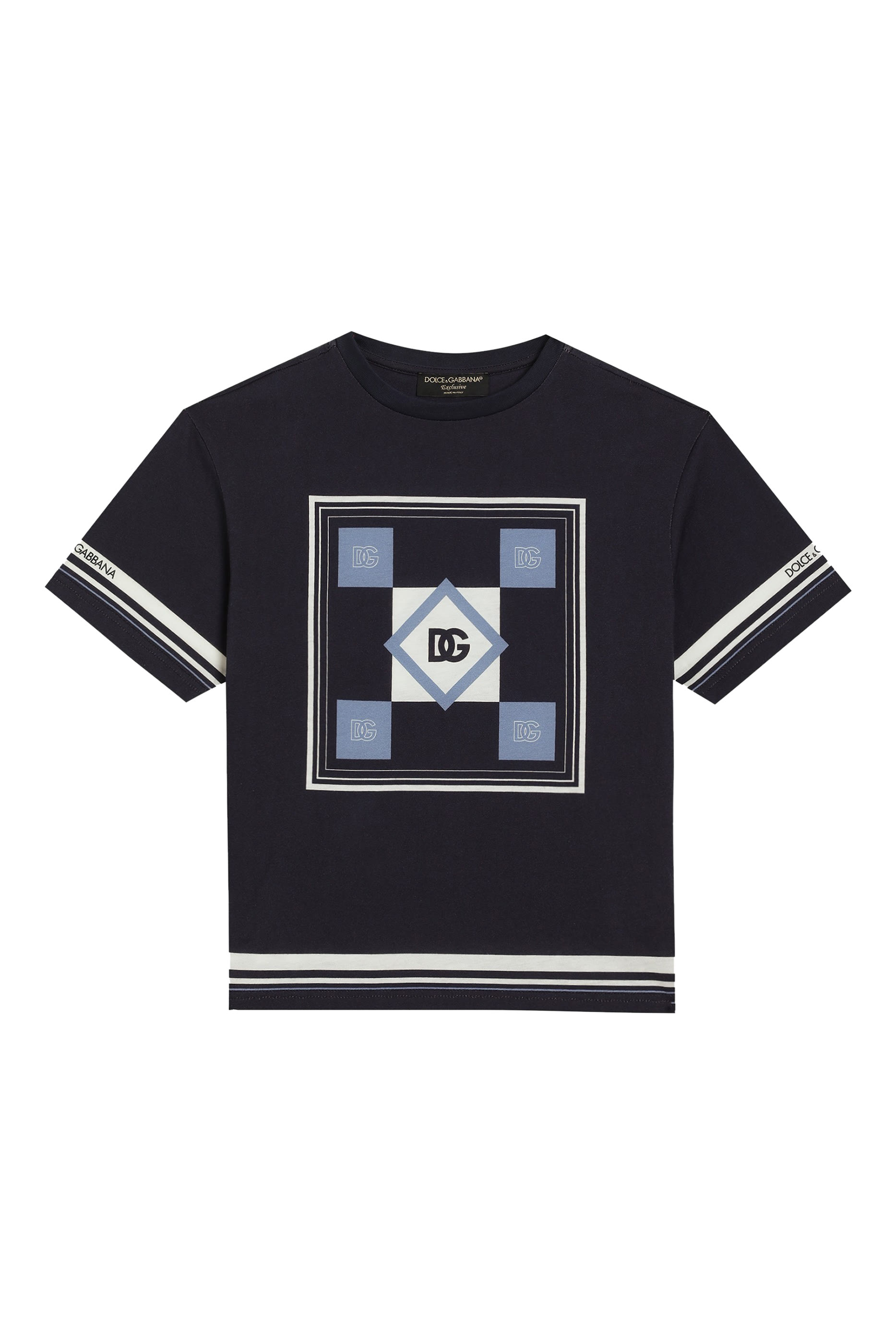 تيشيرت بطبعات جيرسيه للأطفال